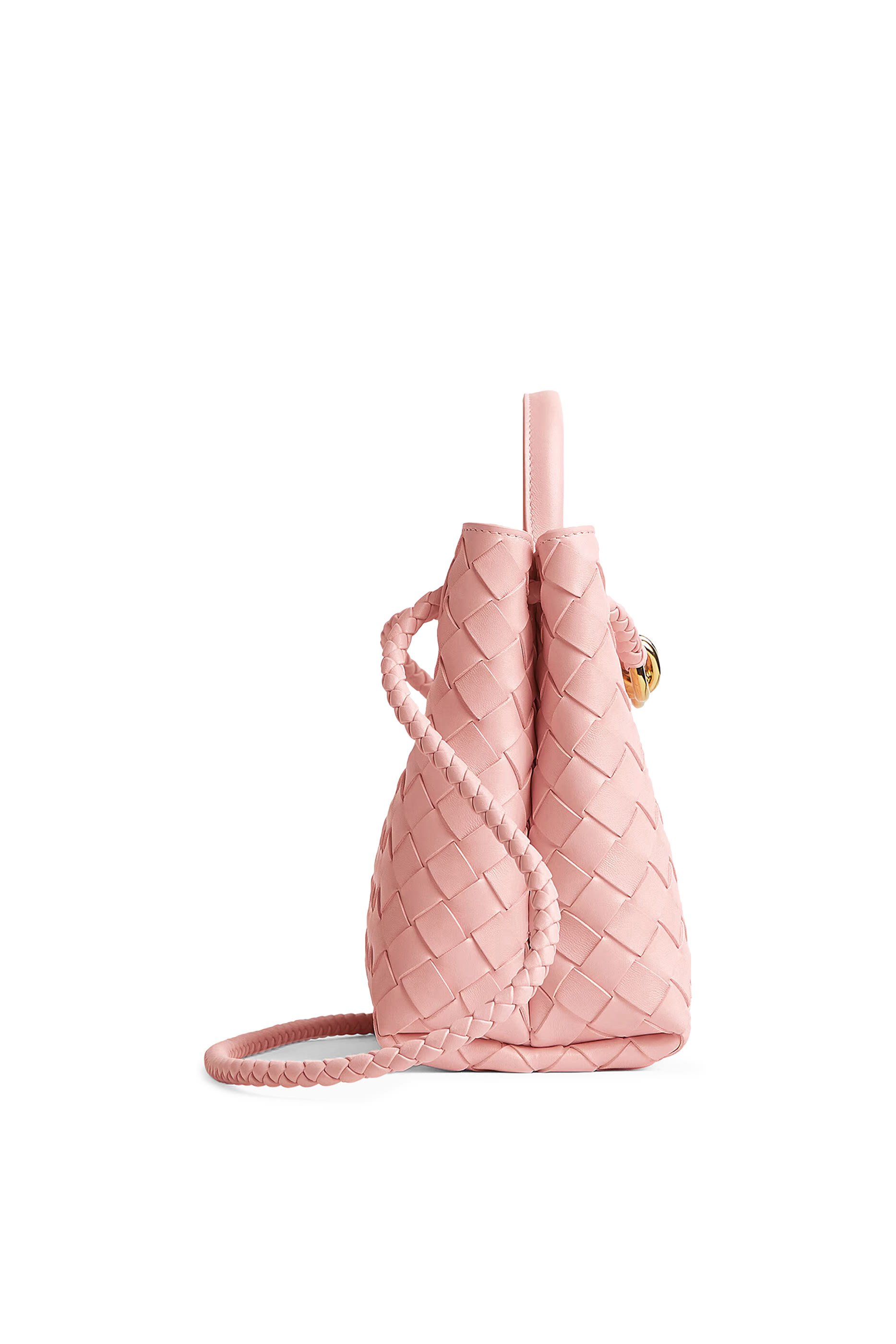 حقيبة أنديامو صغيرة جلد مجدول