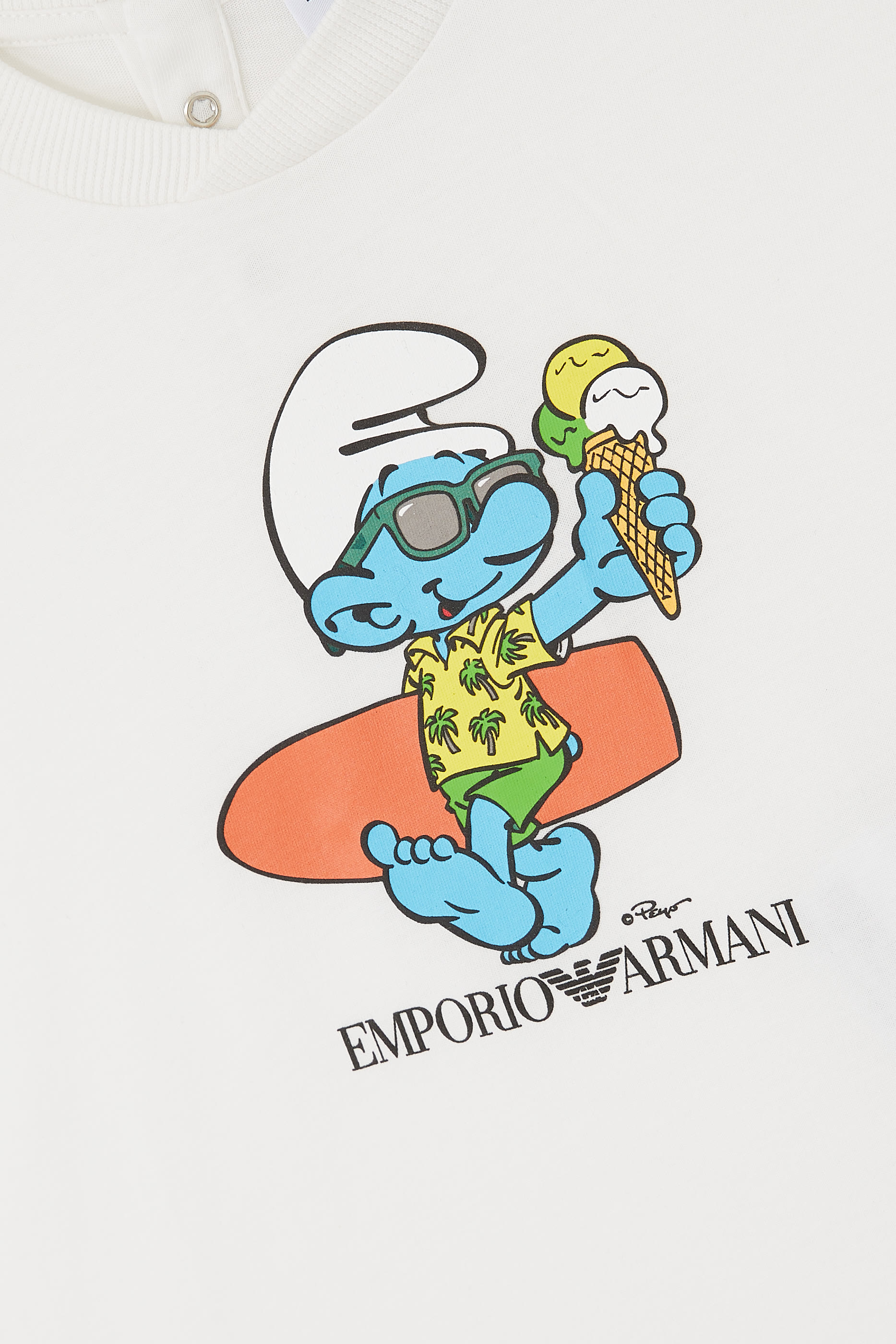 تيشيرت بطبعة سنفور للأطفال