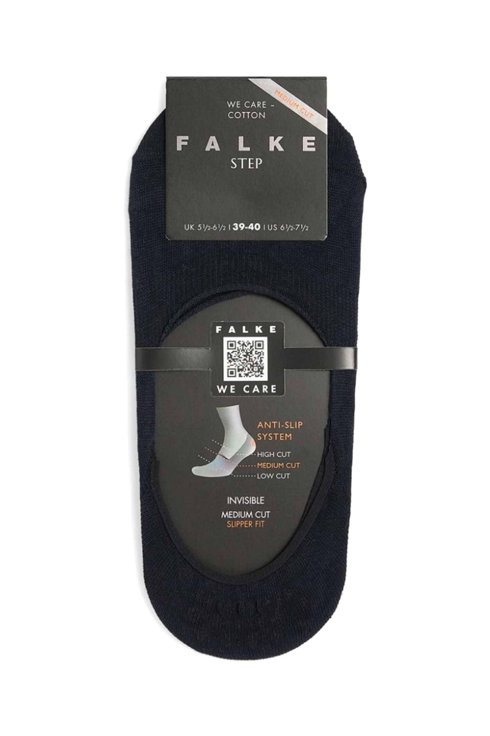 جوارب مخفية بقصة متوسطة