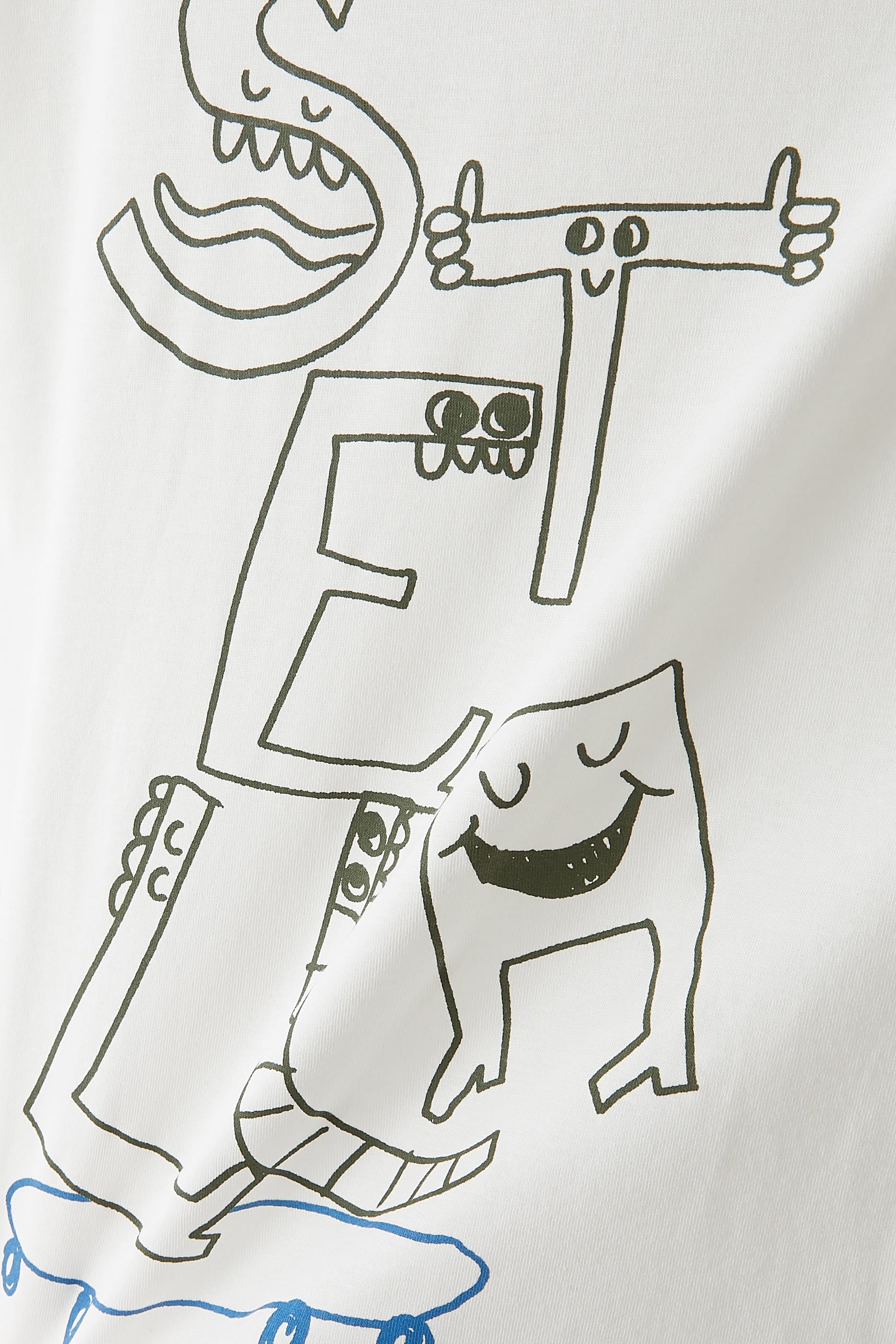 تيشيرت بطبعة غرافيكية للأطفال