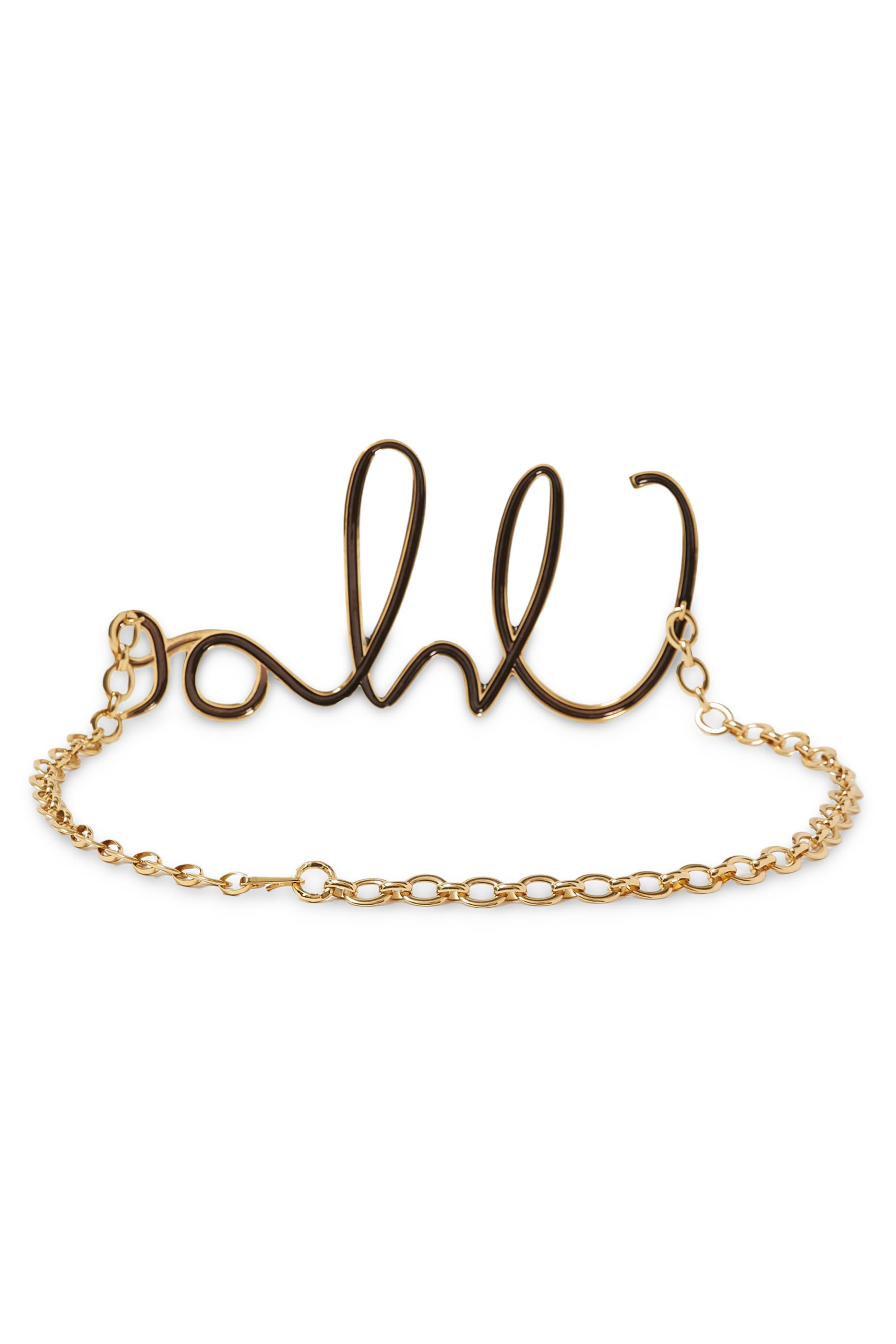 حزام صغير بشعار الماركة