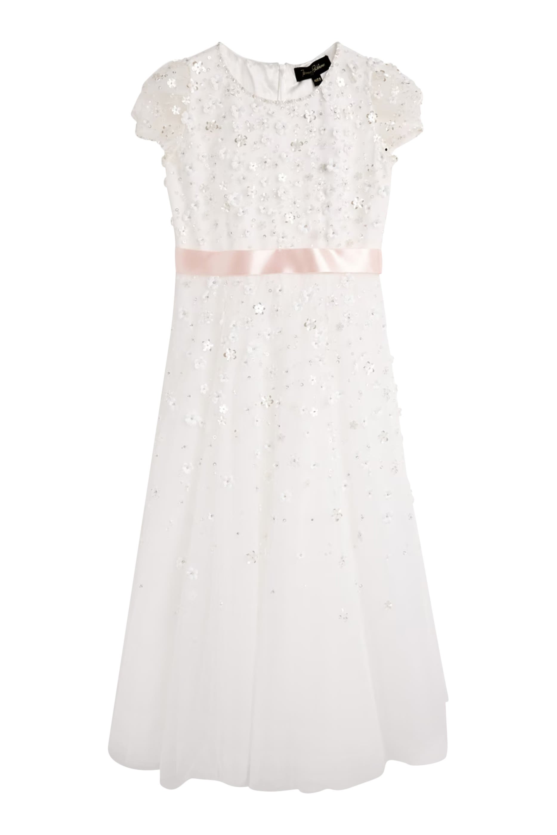 فستان لوتي بتطريزات تول للأطفال