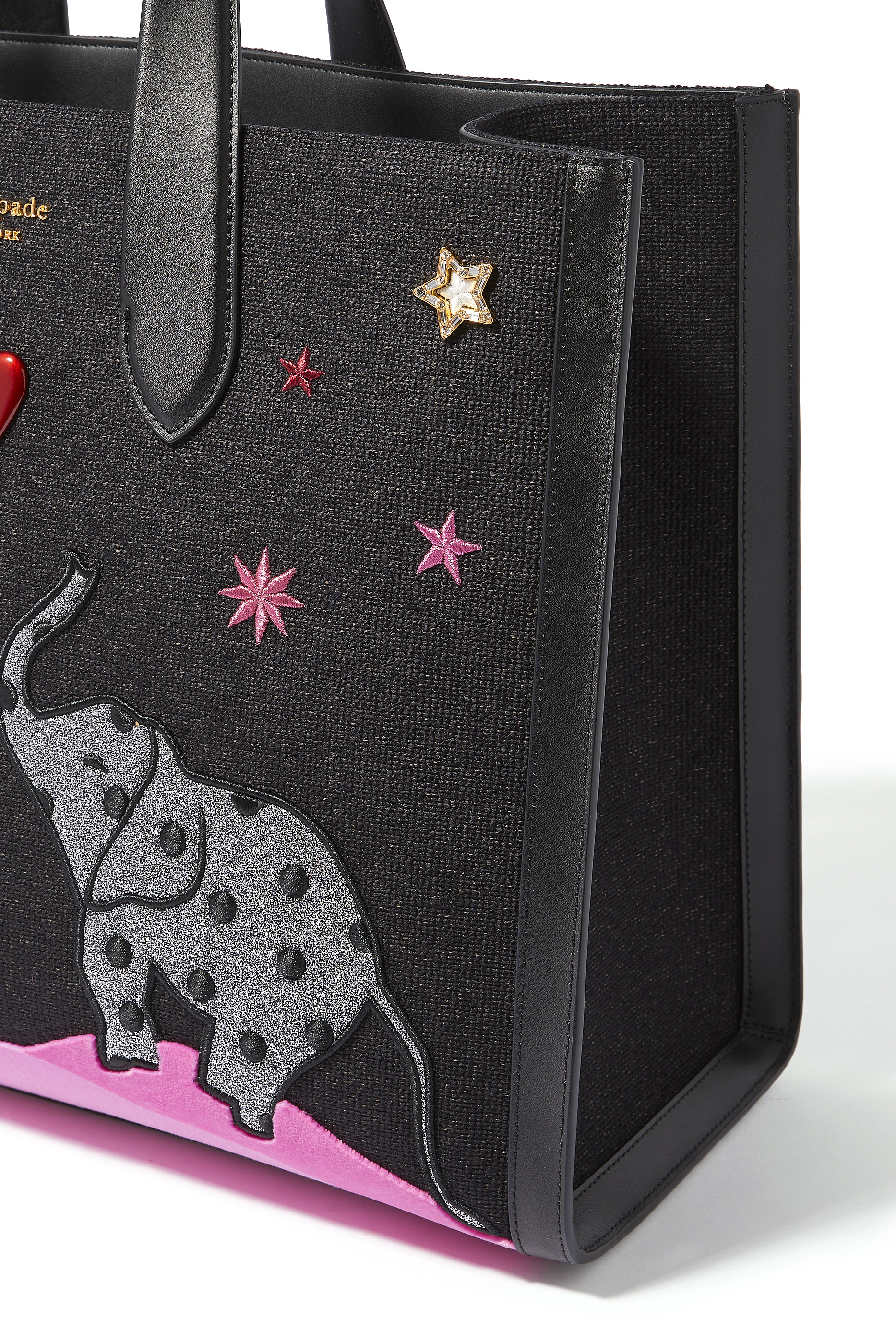 حقيبة يد كبيرة مانهاتن إيلي بتطريزات