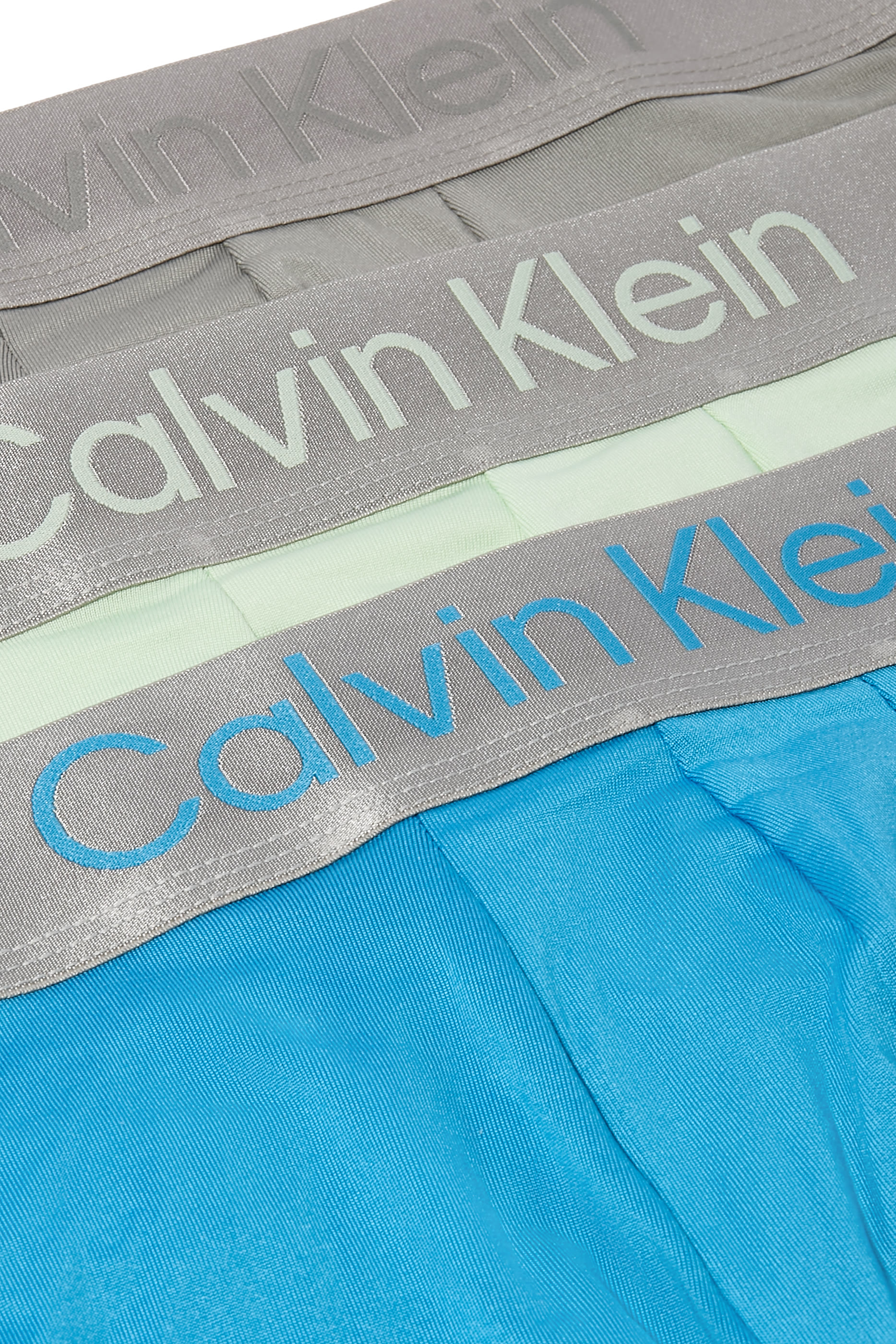 طقم بوكسر قماش مايكرو مطاطي، 3 قطع 