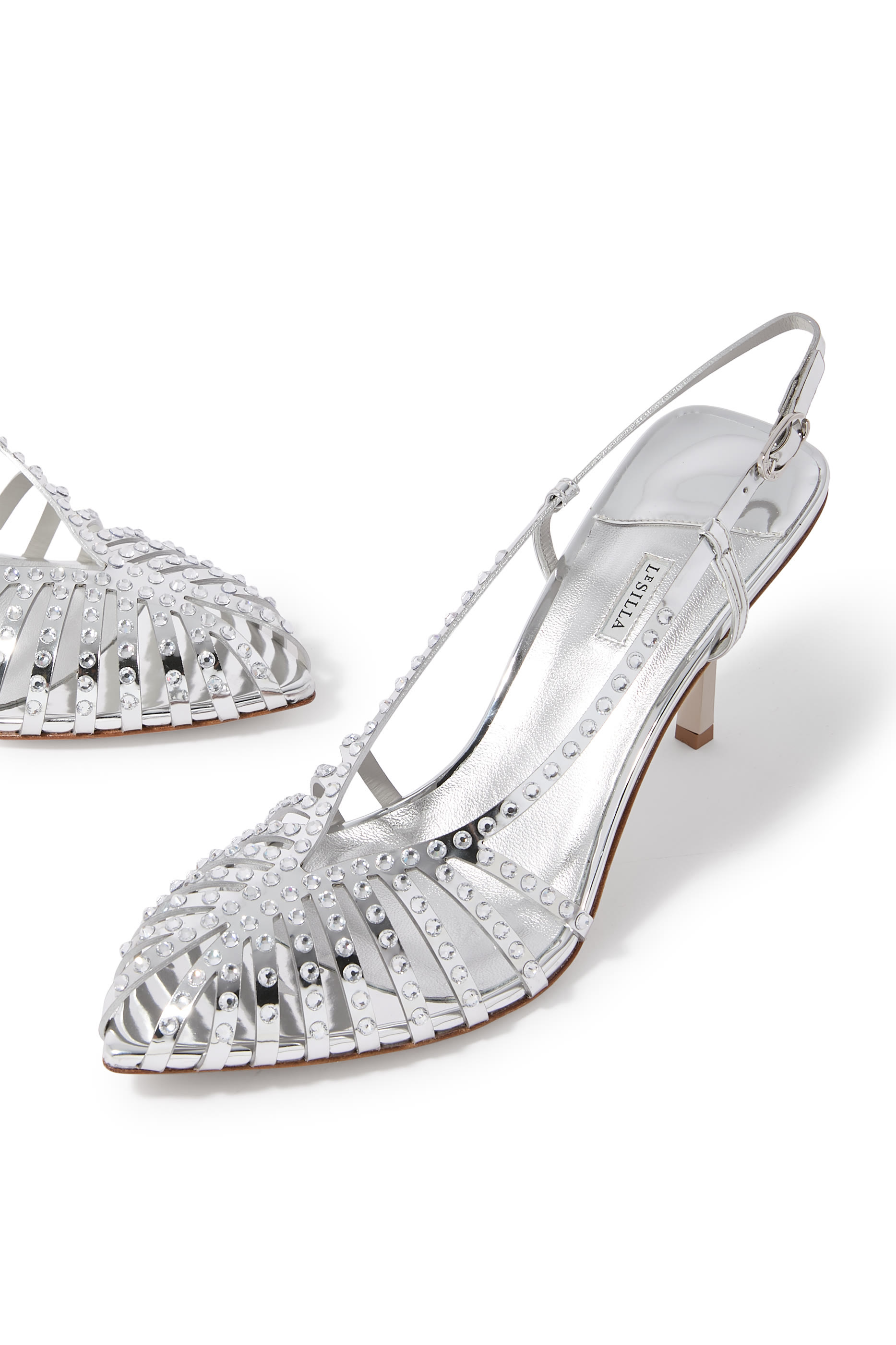 حذاء كلاسيكي 80 بسيور وسير خلفي