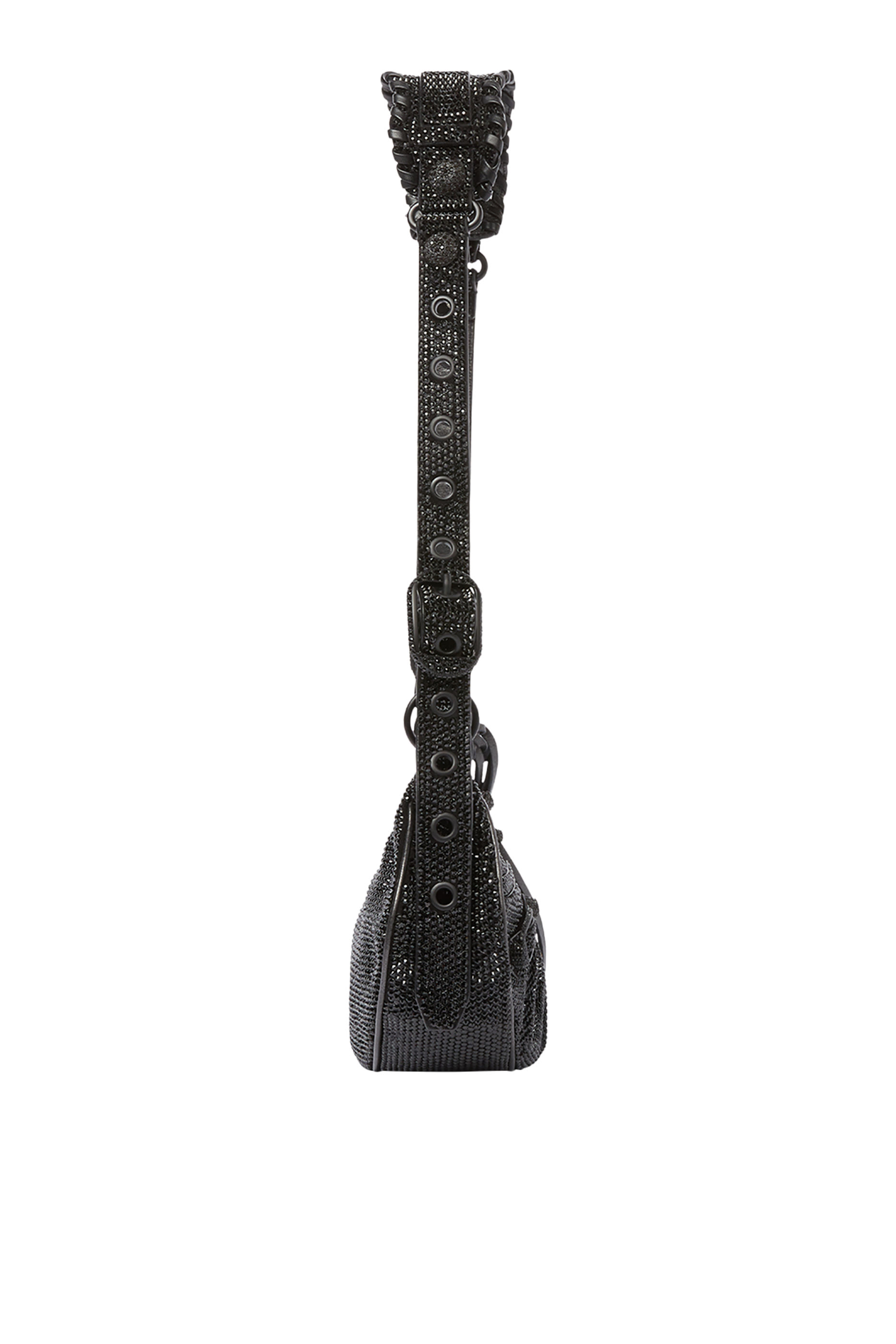 حقيبة كتف لو كاجول مرصع بأحجار الراين مقاس XS