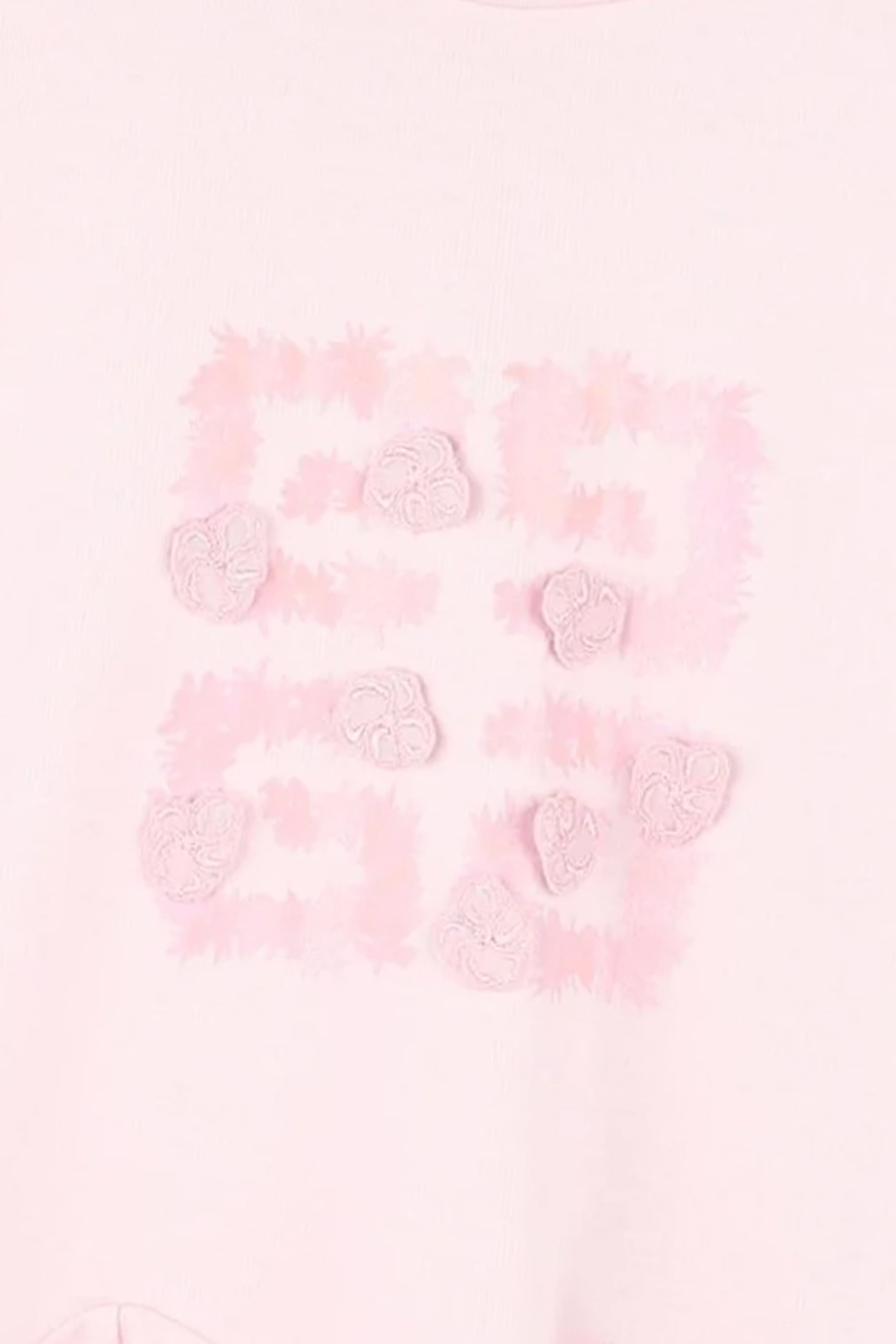 فستان بشعار الماركة في الأمام والخلف للأطفال