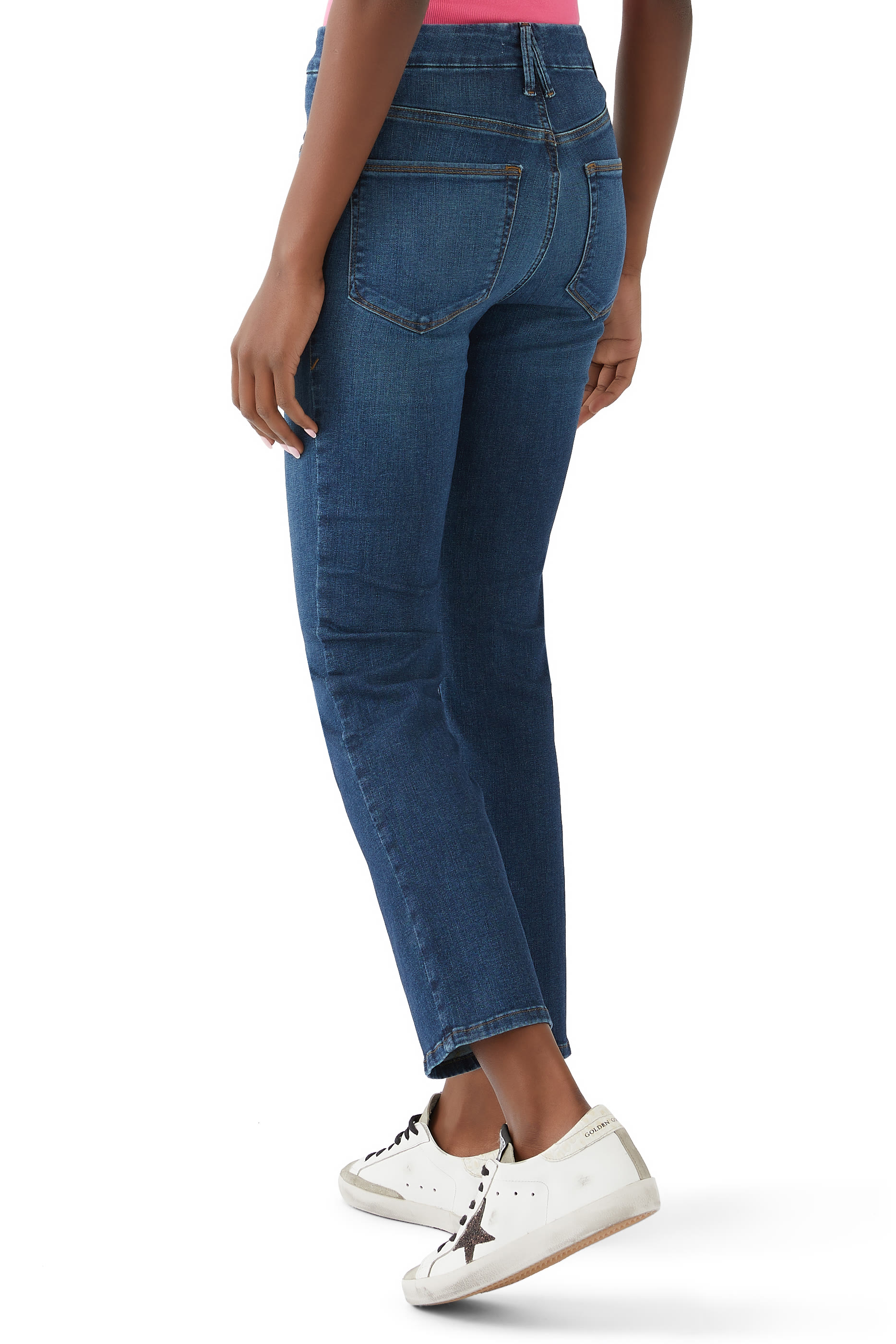 بنطال جينز غود ليغز بقصة ساق مستقيمة 