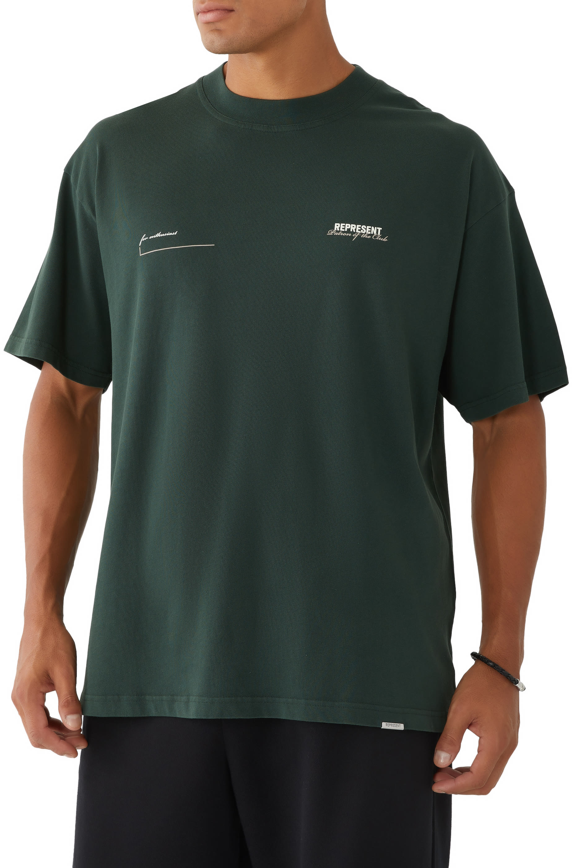 تيشيرت بشعار باترون اوف ذا كلوب