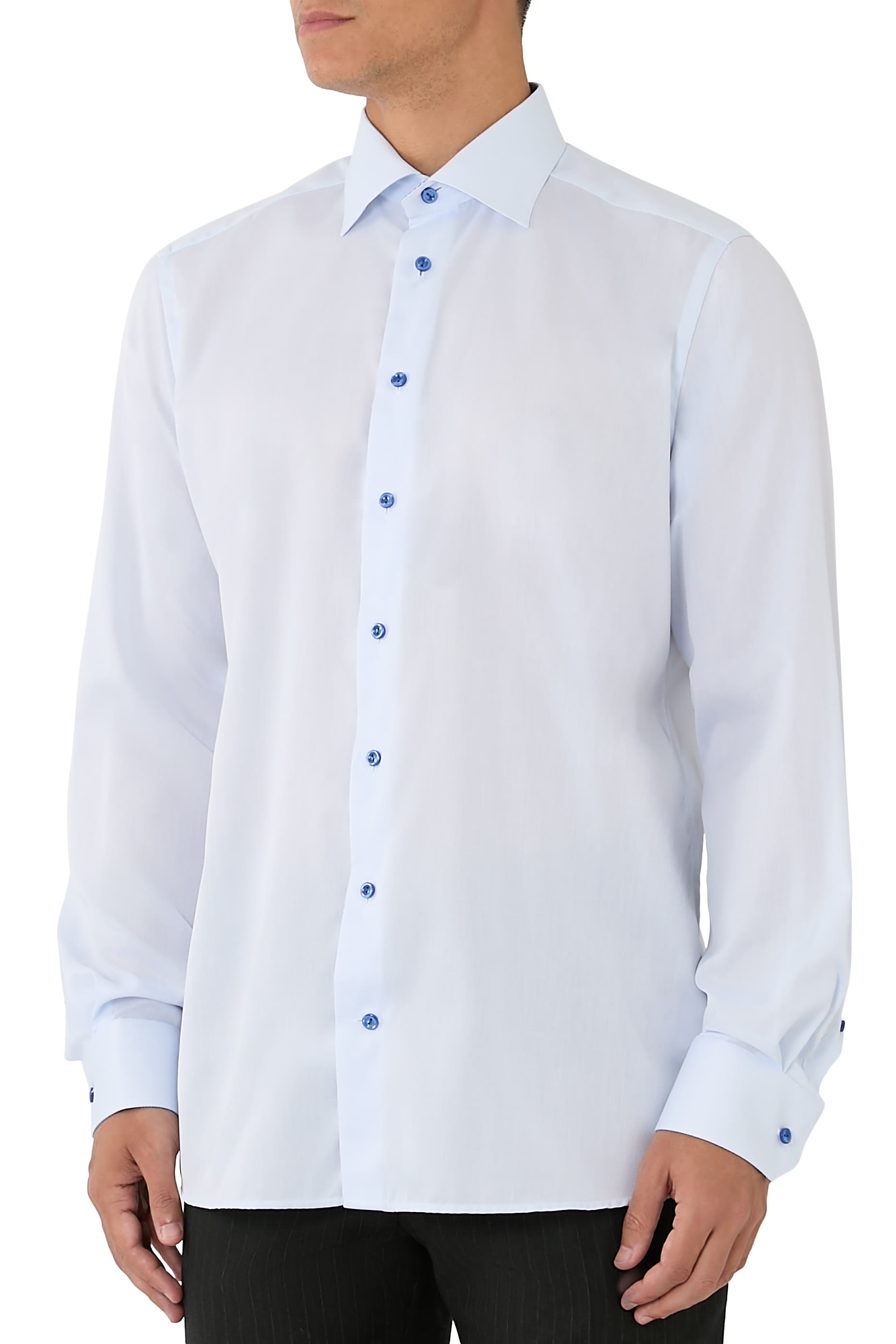 Semi Solid Effect Shirt 