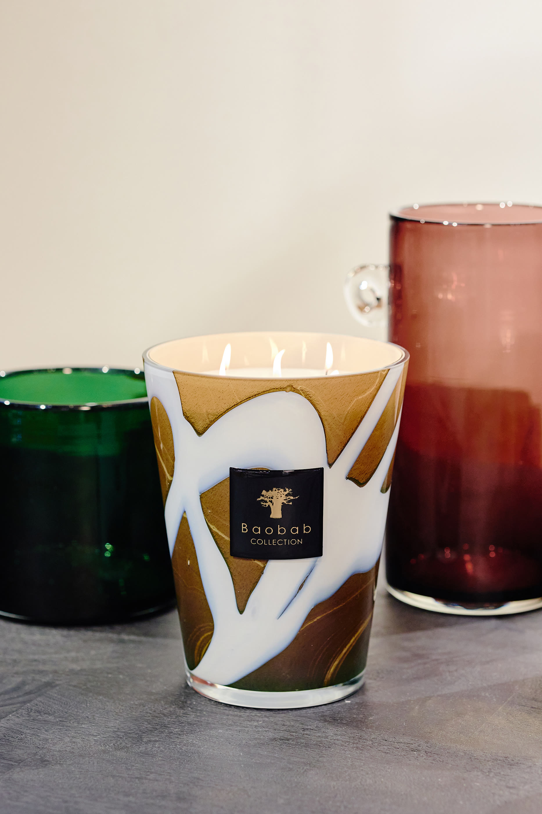 شمعة معطرة حجر العقيق ماكس 10