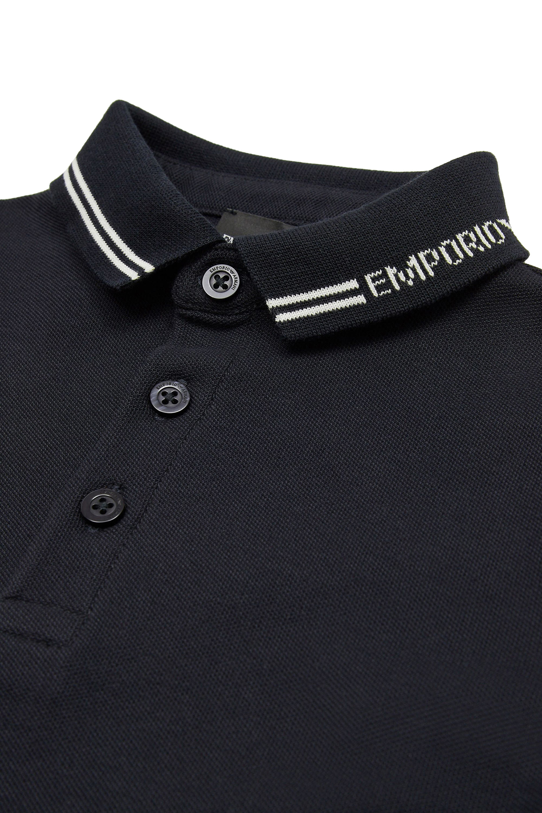 قميص بولو بشعار الماركة للأطفال