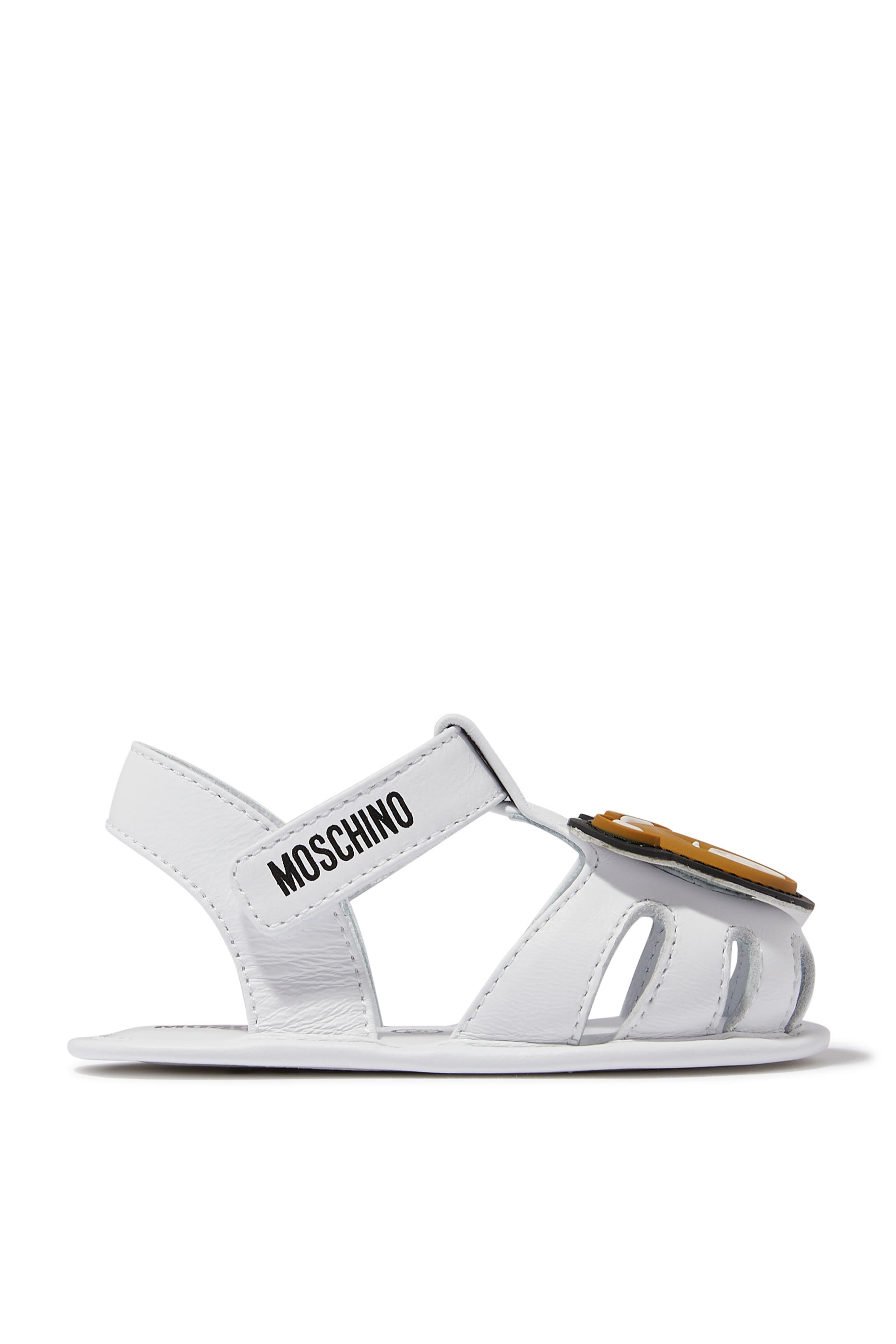 صندل بمقدمة مغلقة مزين بدب تيدي