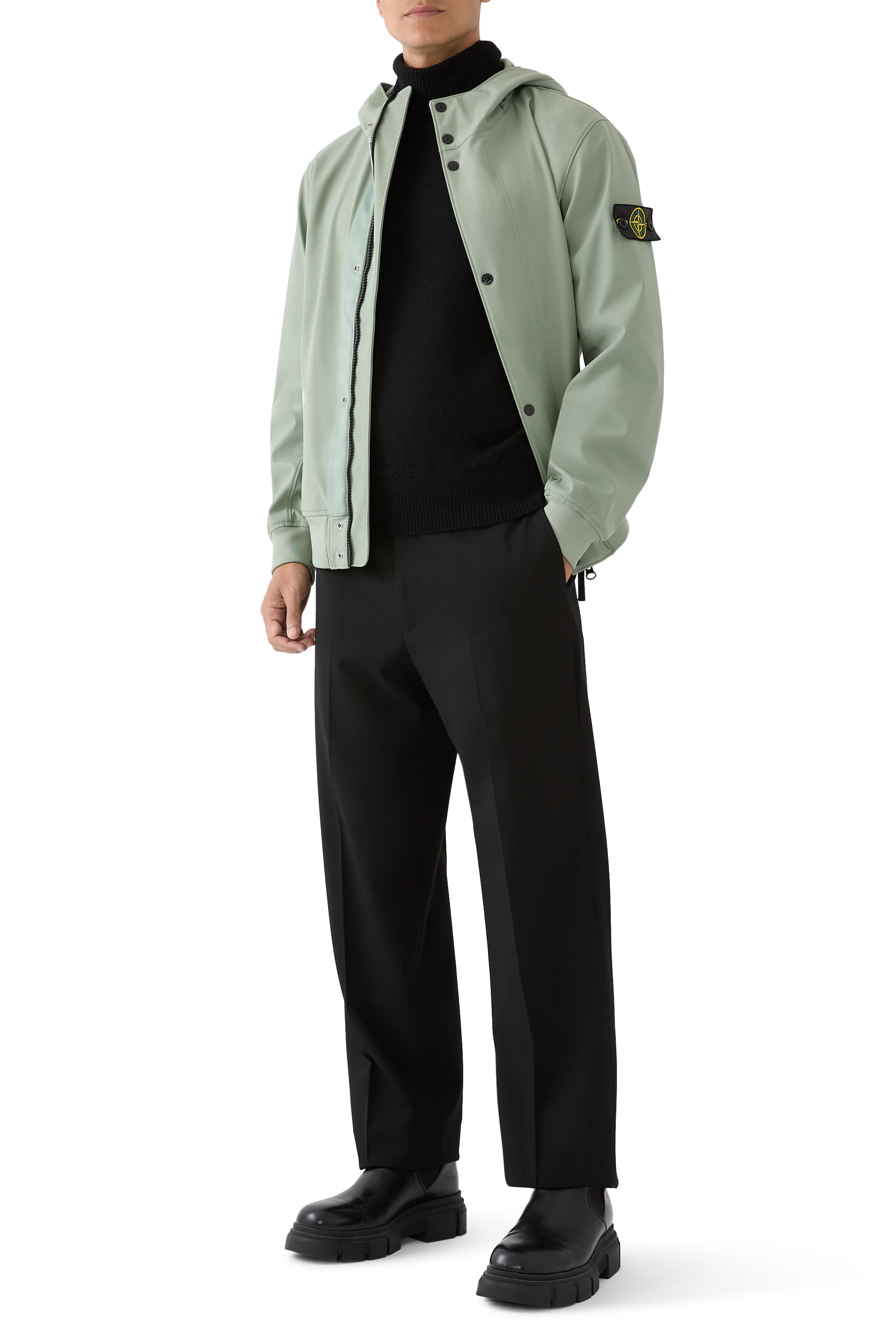 جاكيت شيل قماش خفيف الوزن