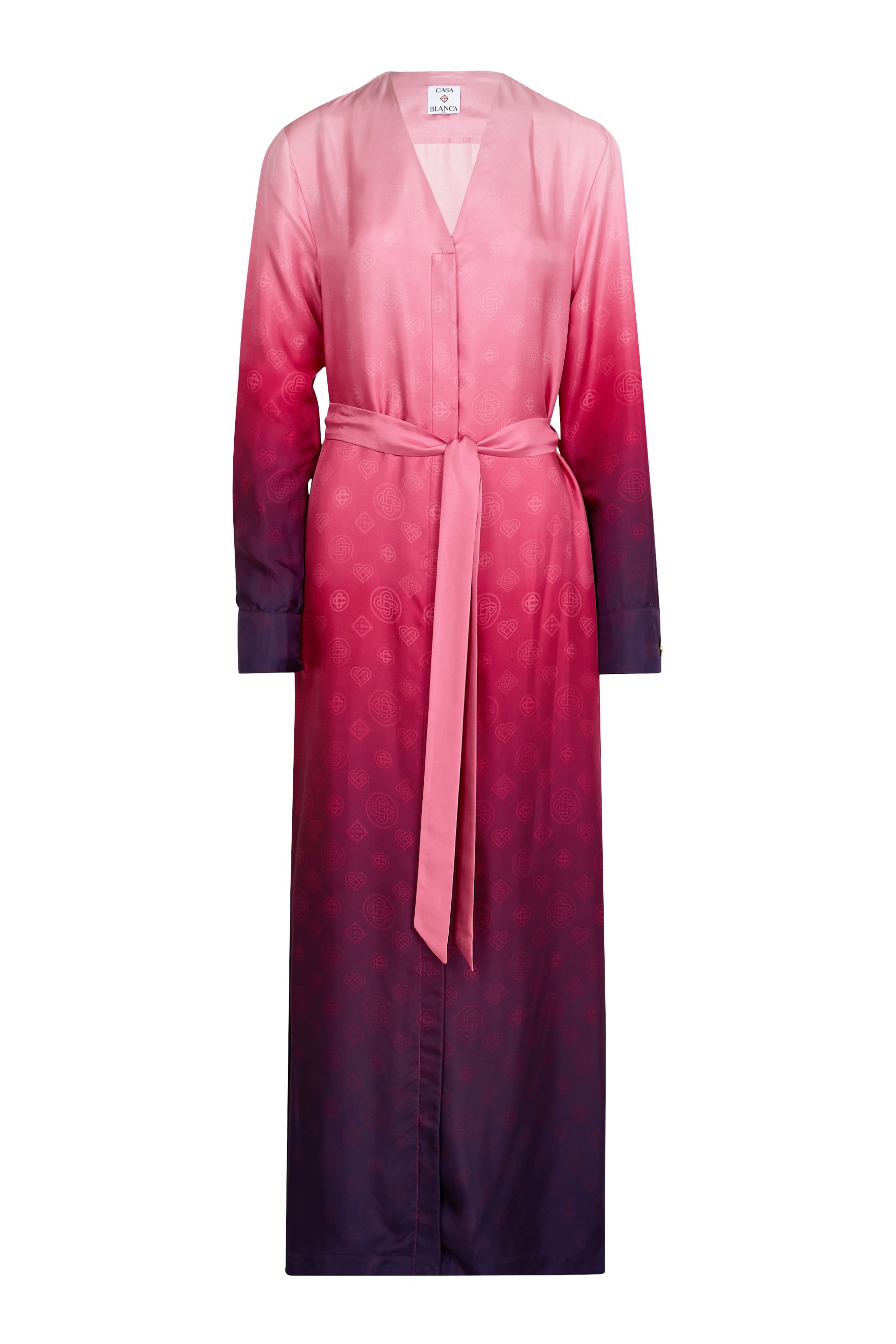 فستان بنمط قميص بلا ياقة