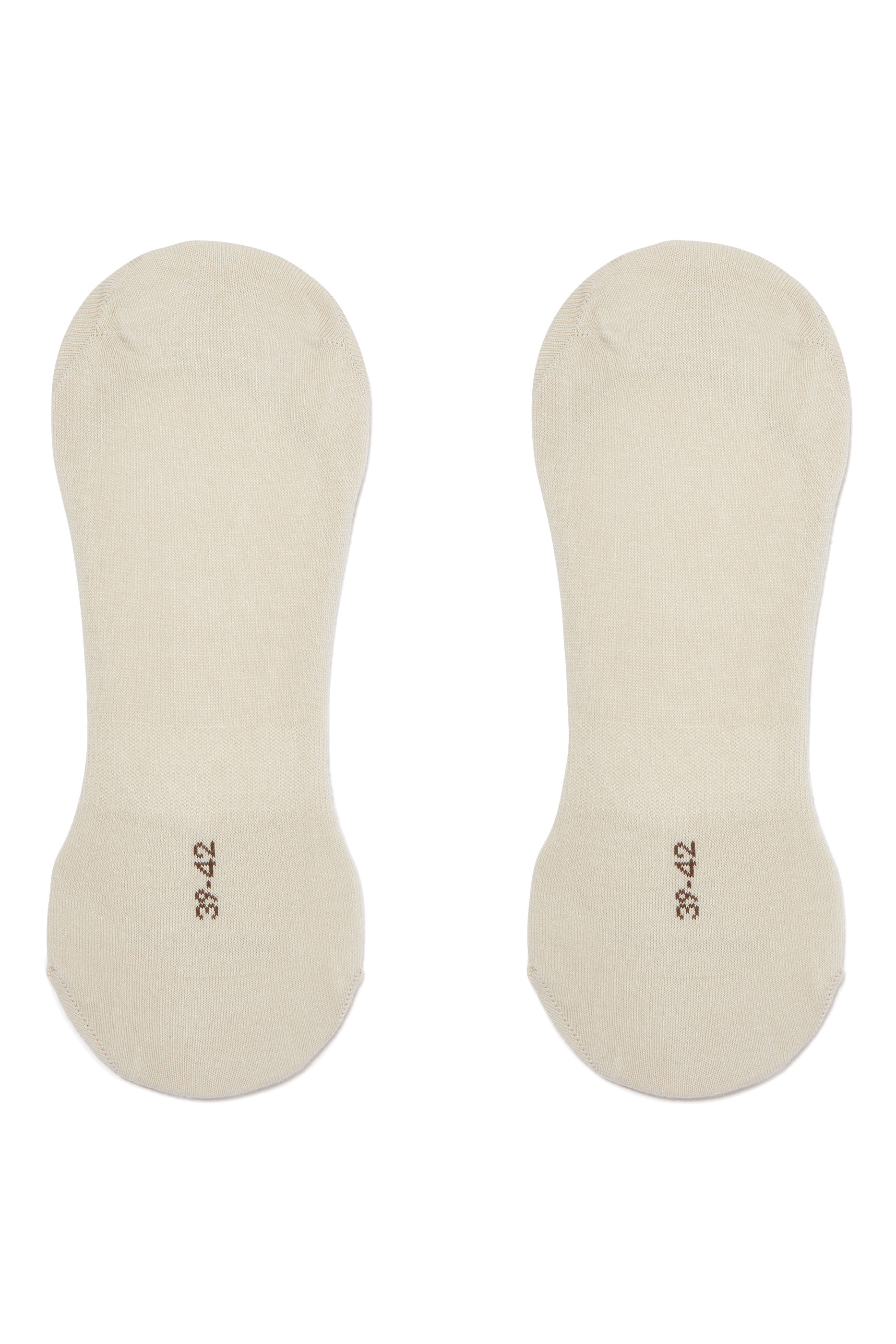 طقم جوارب خفية للرجال بشعار الماركة، زوجين