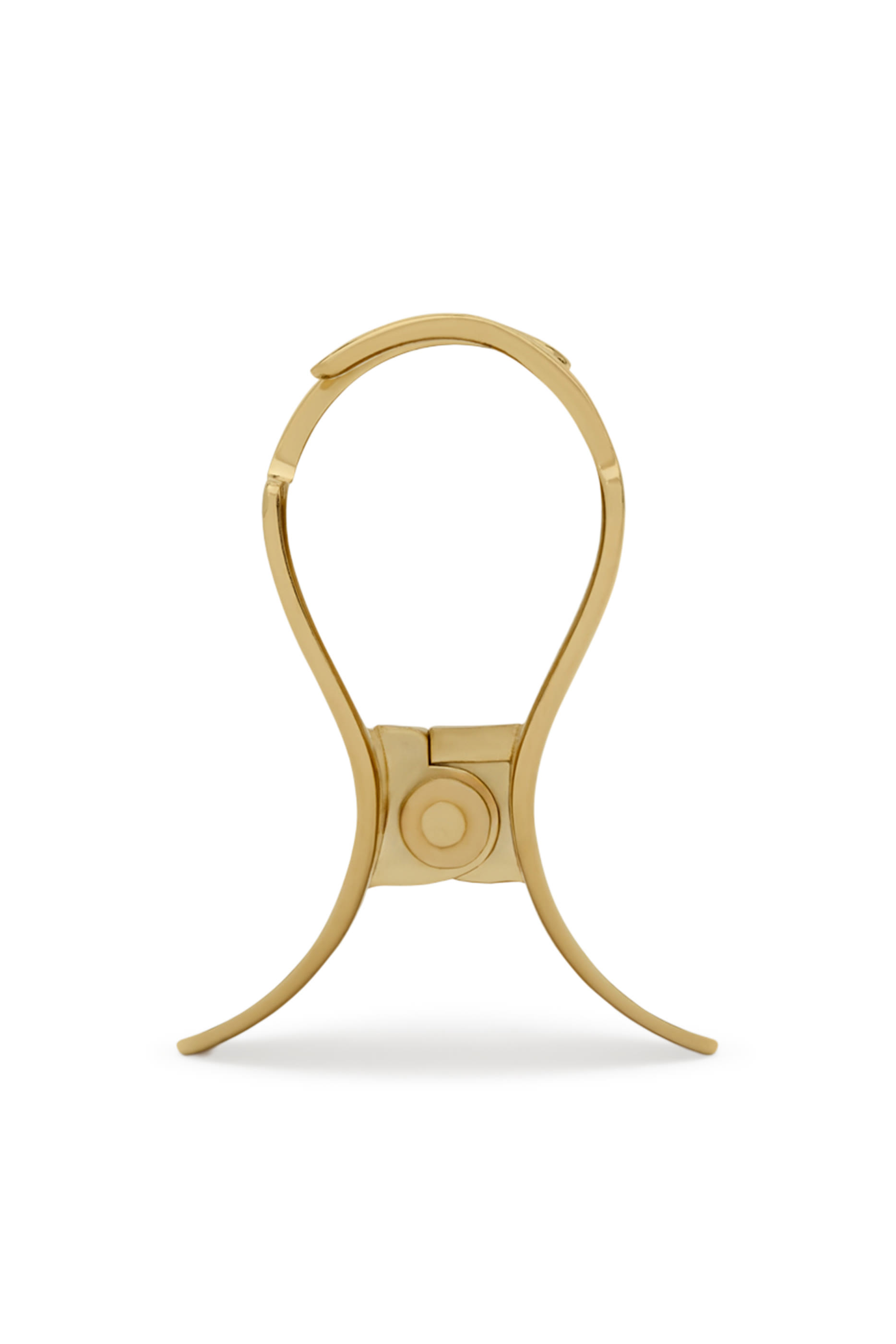 مشبك شعر بتصميم نصف دائري