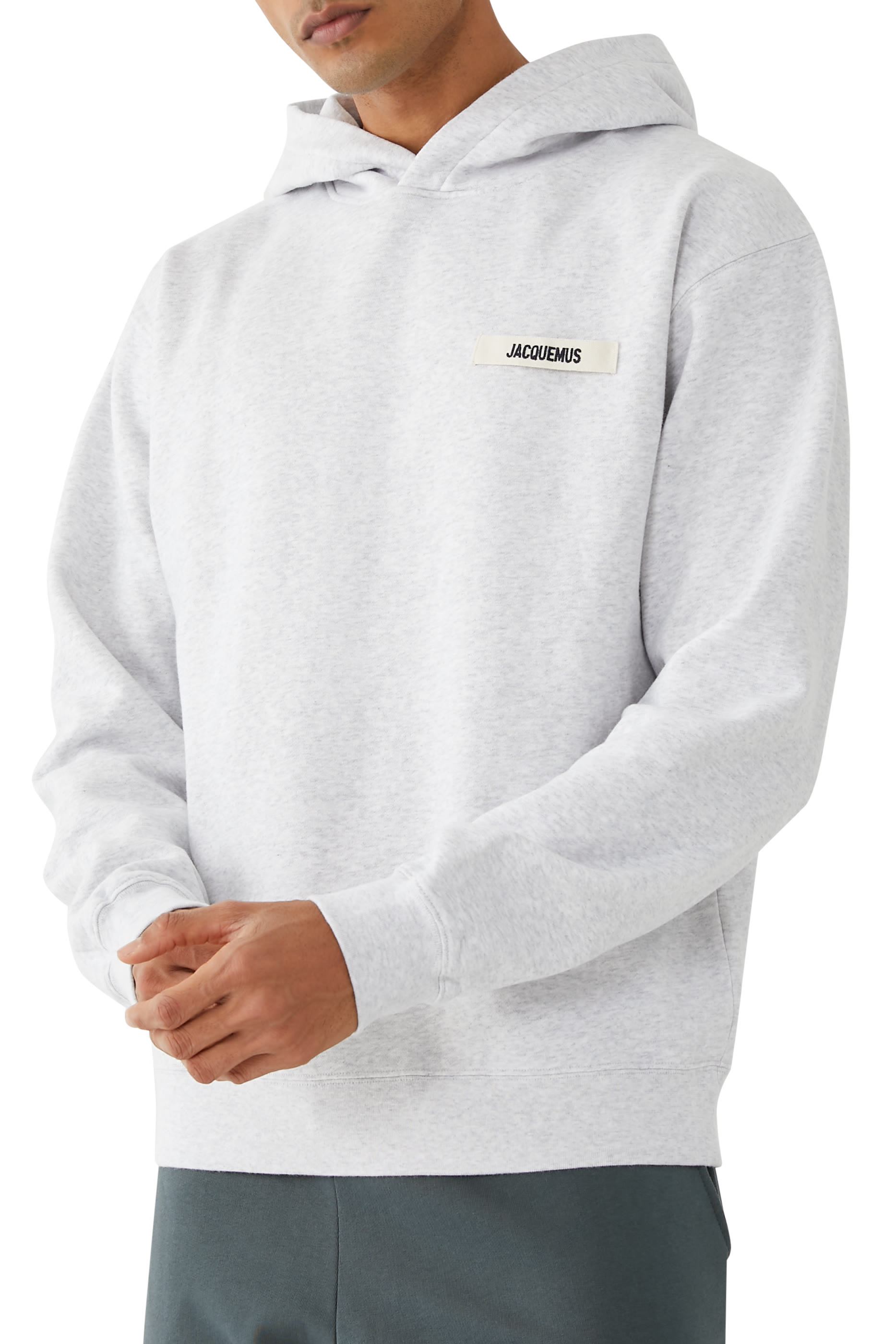 هودي قماش بارز الملمس