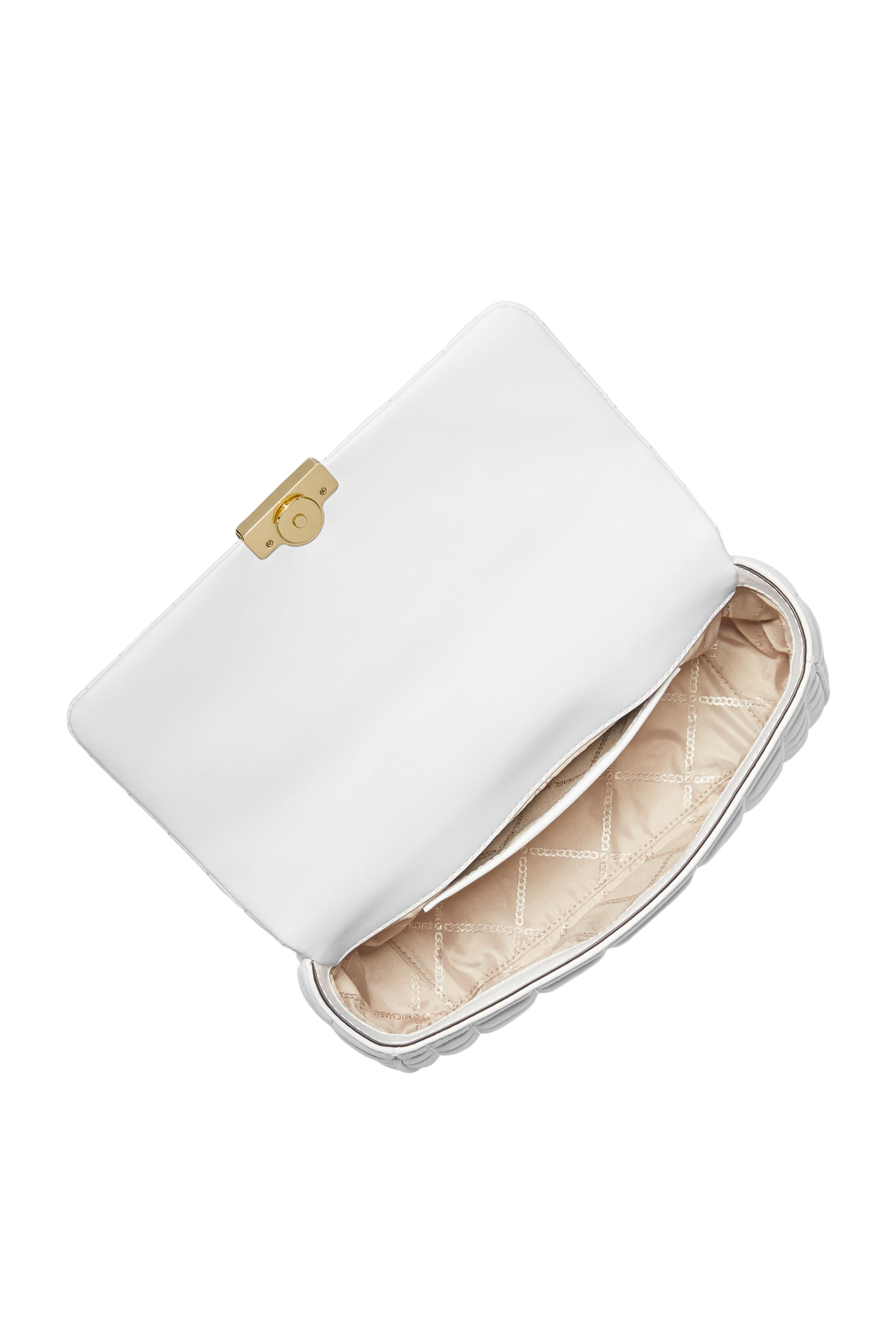 حقيبة كتف تريبكا كبيرة جلد مبطن