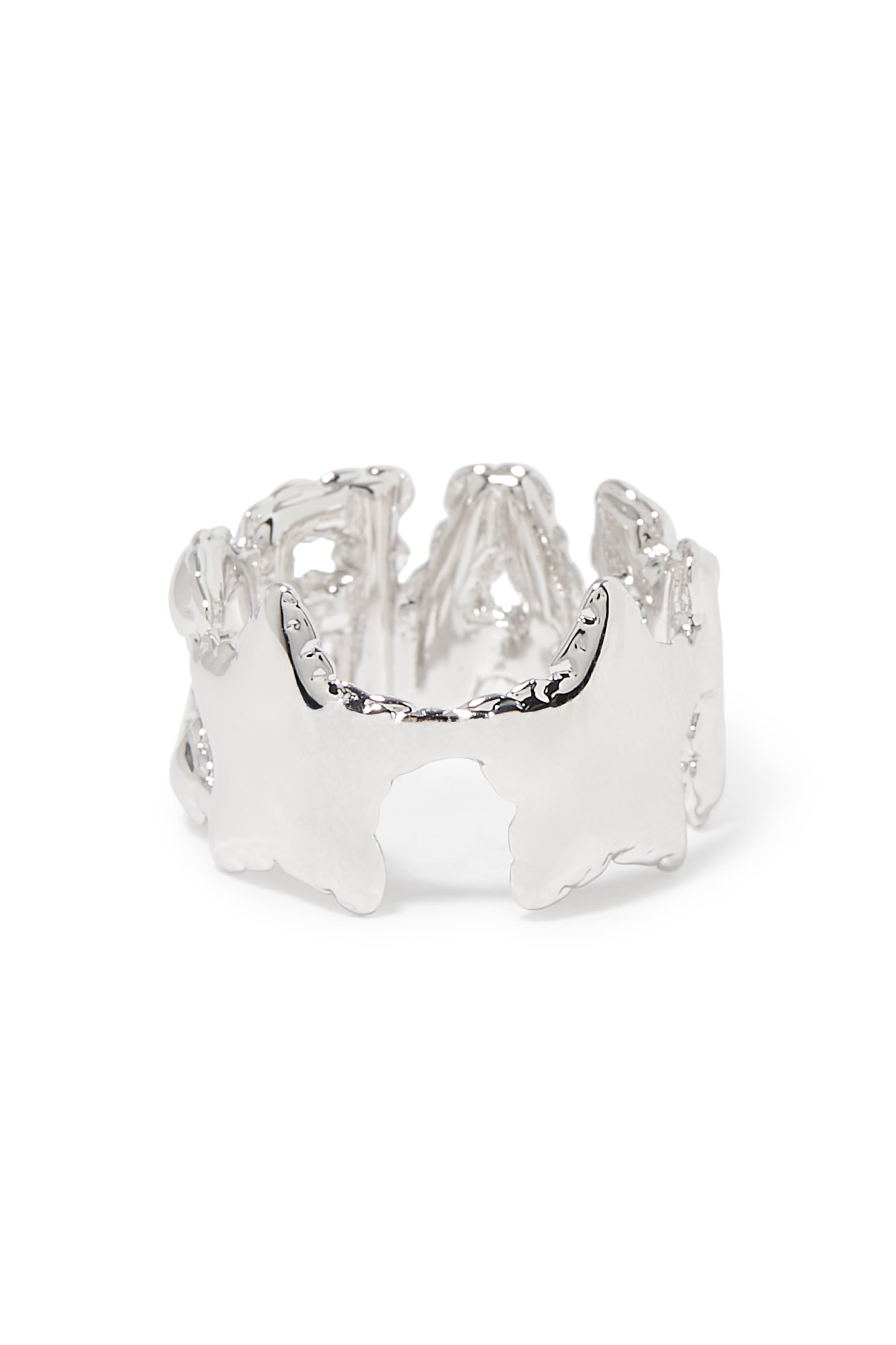 خاتم بحروف شعار الماركة بتصميم منفوخ