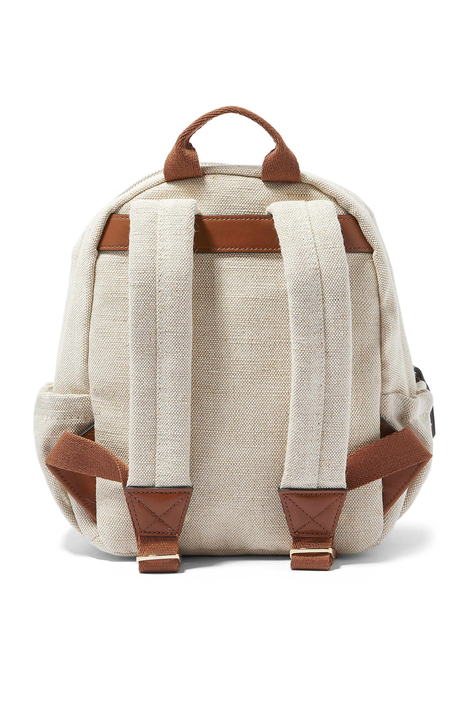 حقيبة ظهر للأطفال مطرزة بشعار الماركة