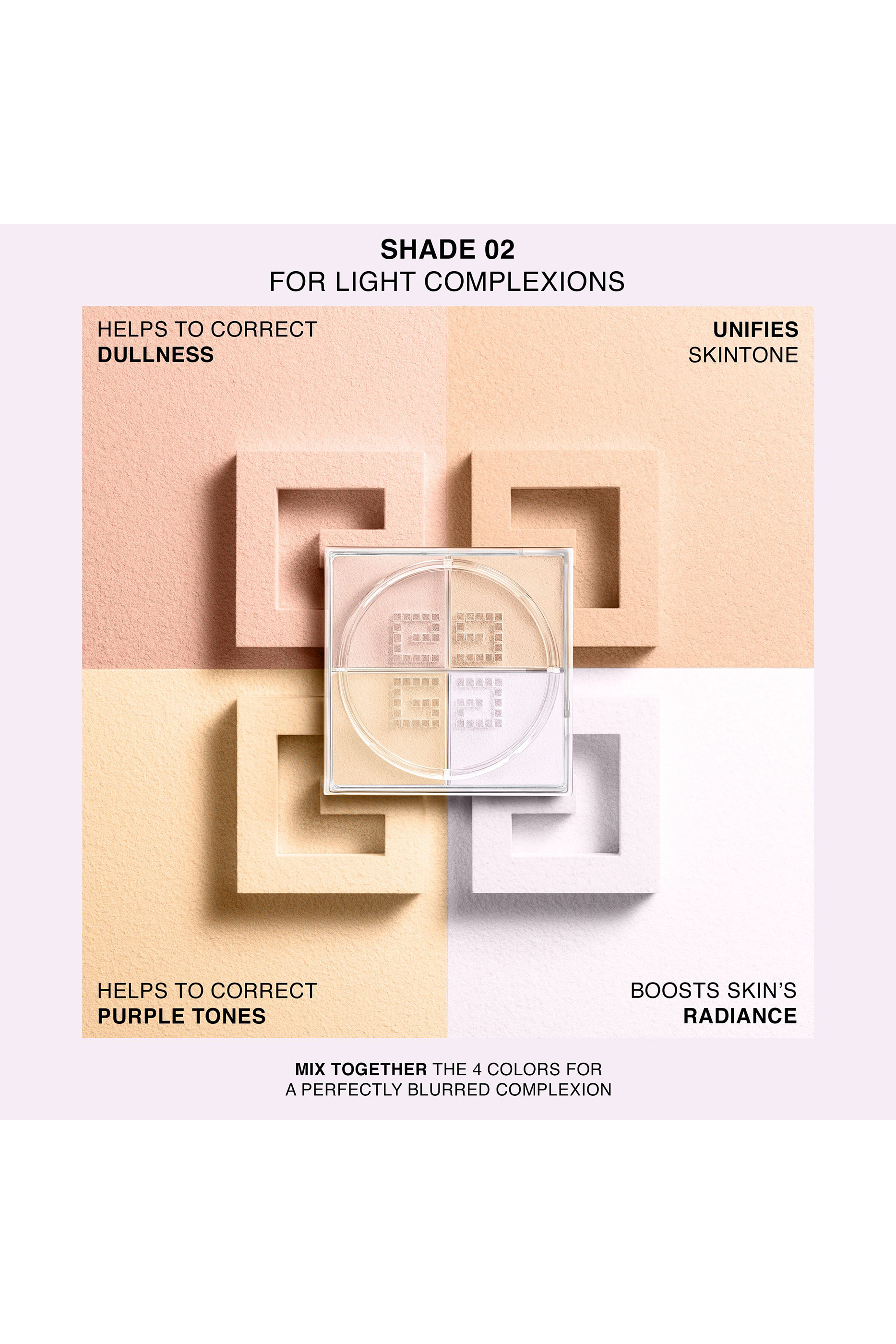 بودرة بريزم ليبر سائبة بأربعة ألوان