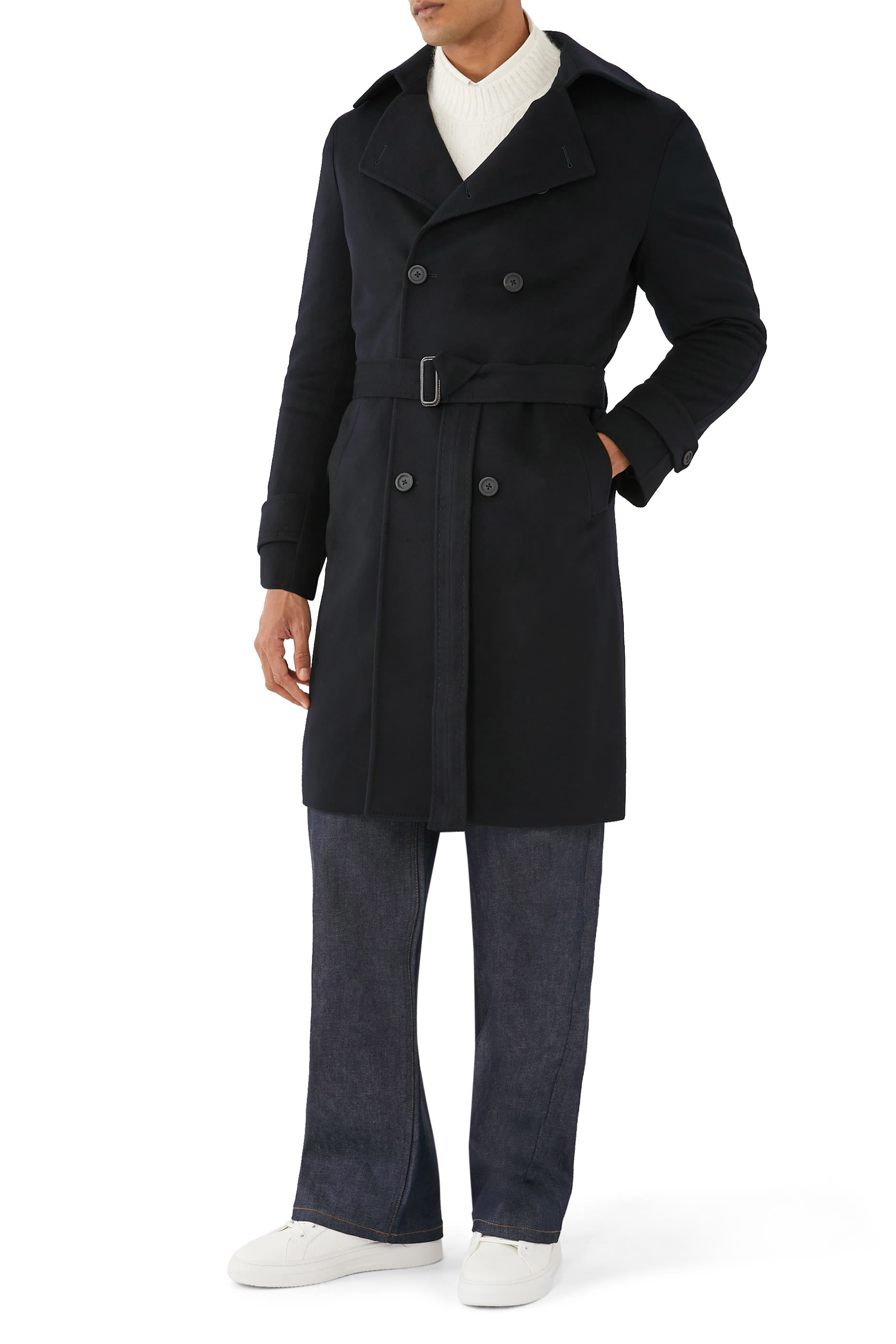 معطف بصفي أزرار