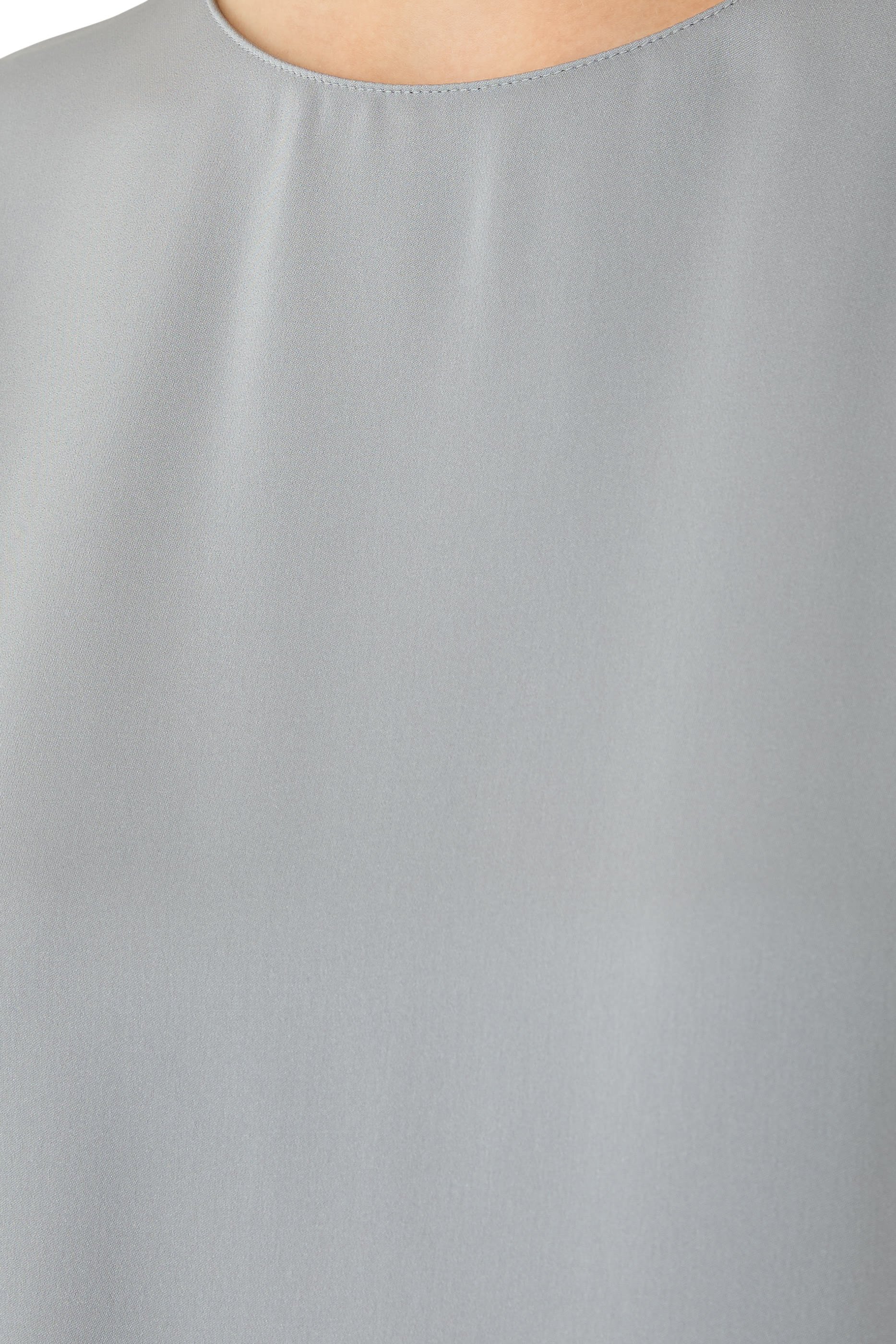 بلوزة شيل حرير جورجيت