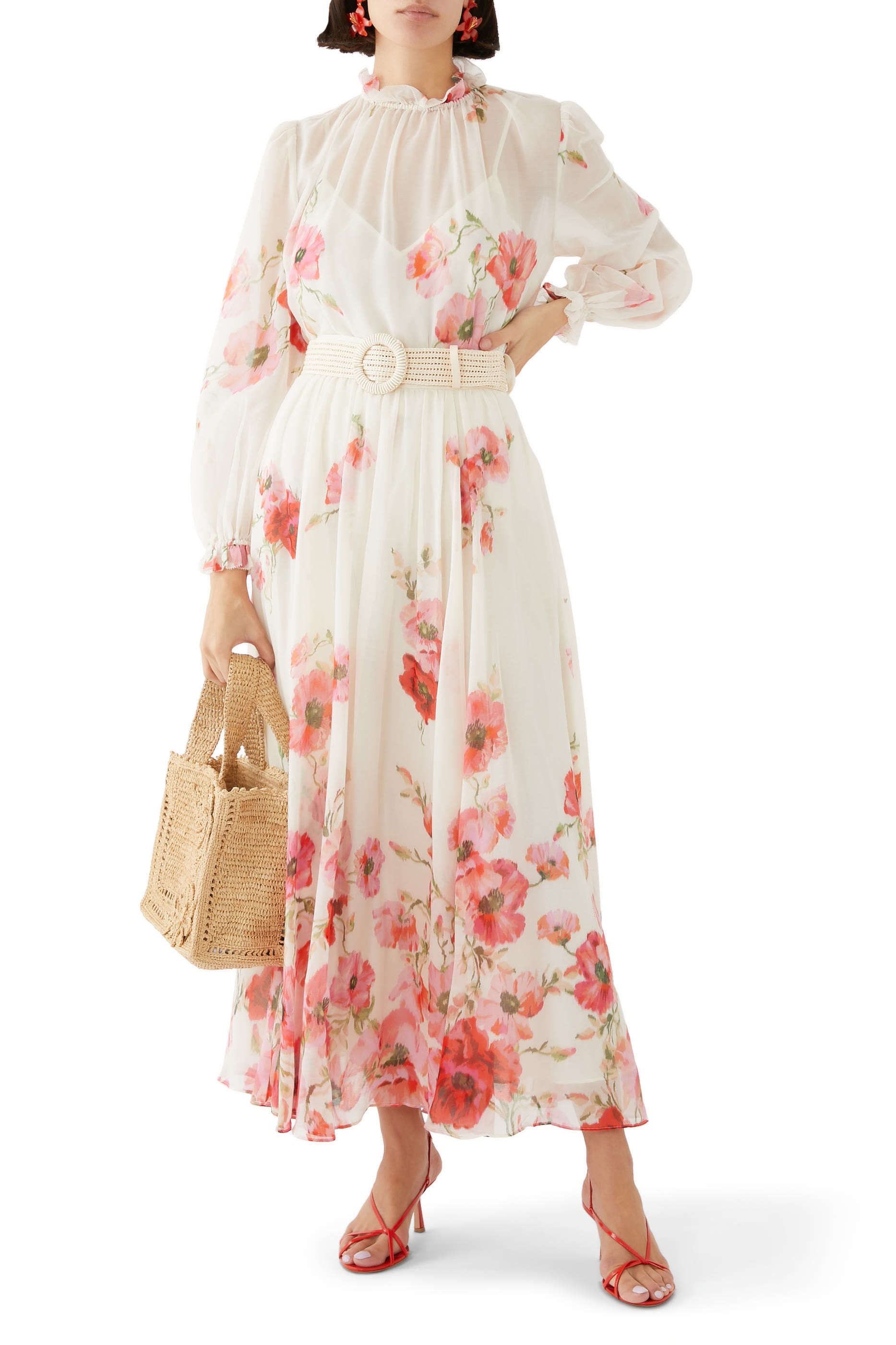 تنورة لايت برست طويلة