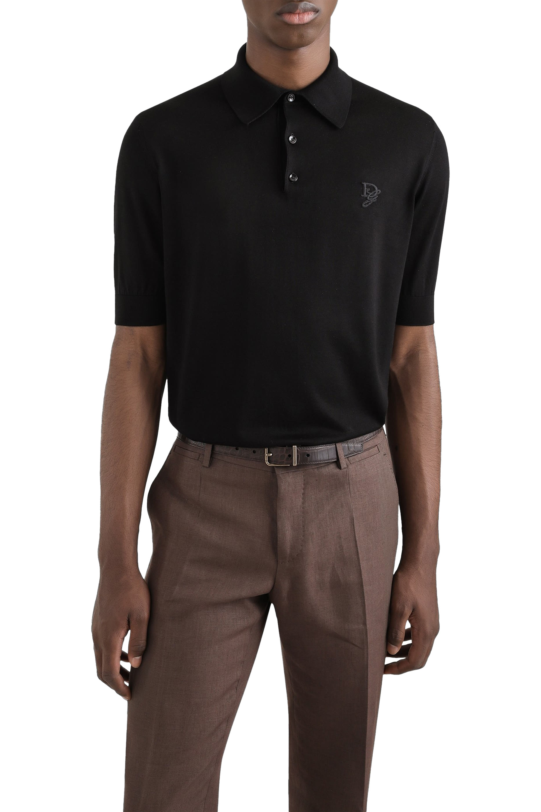 قميص بولو بشعار الماركة