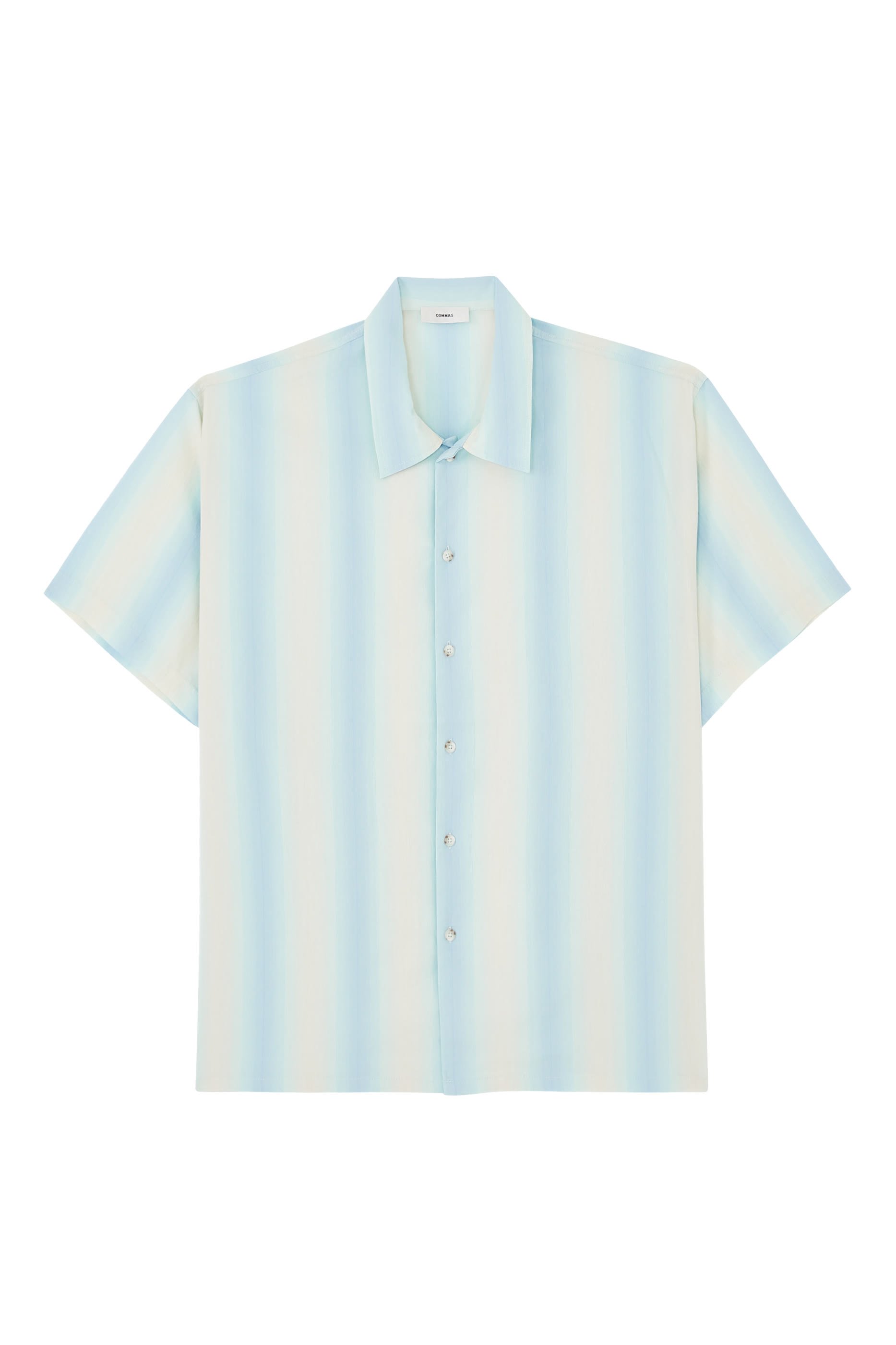 قميص مخطط بقصة واسعة