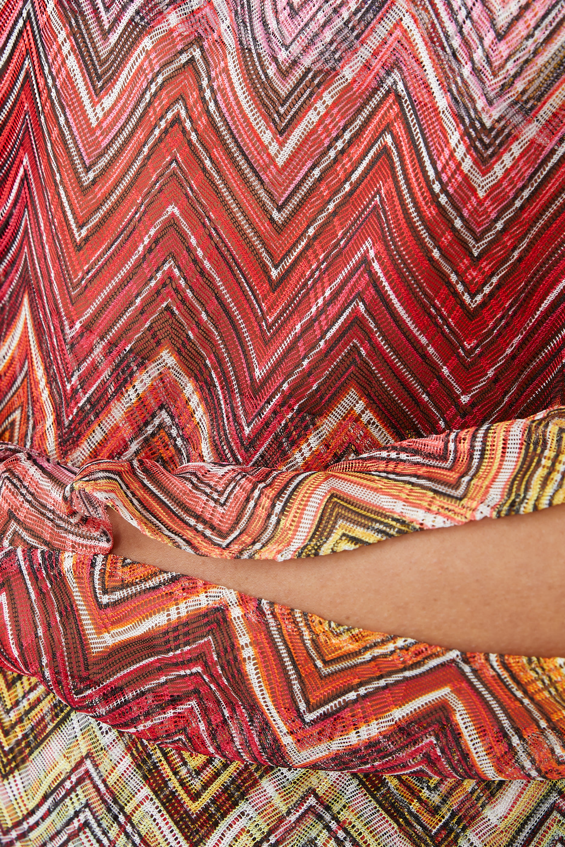 بلوزة نسيج كروشيه