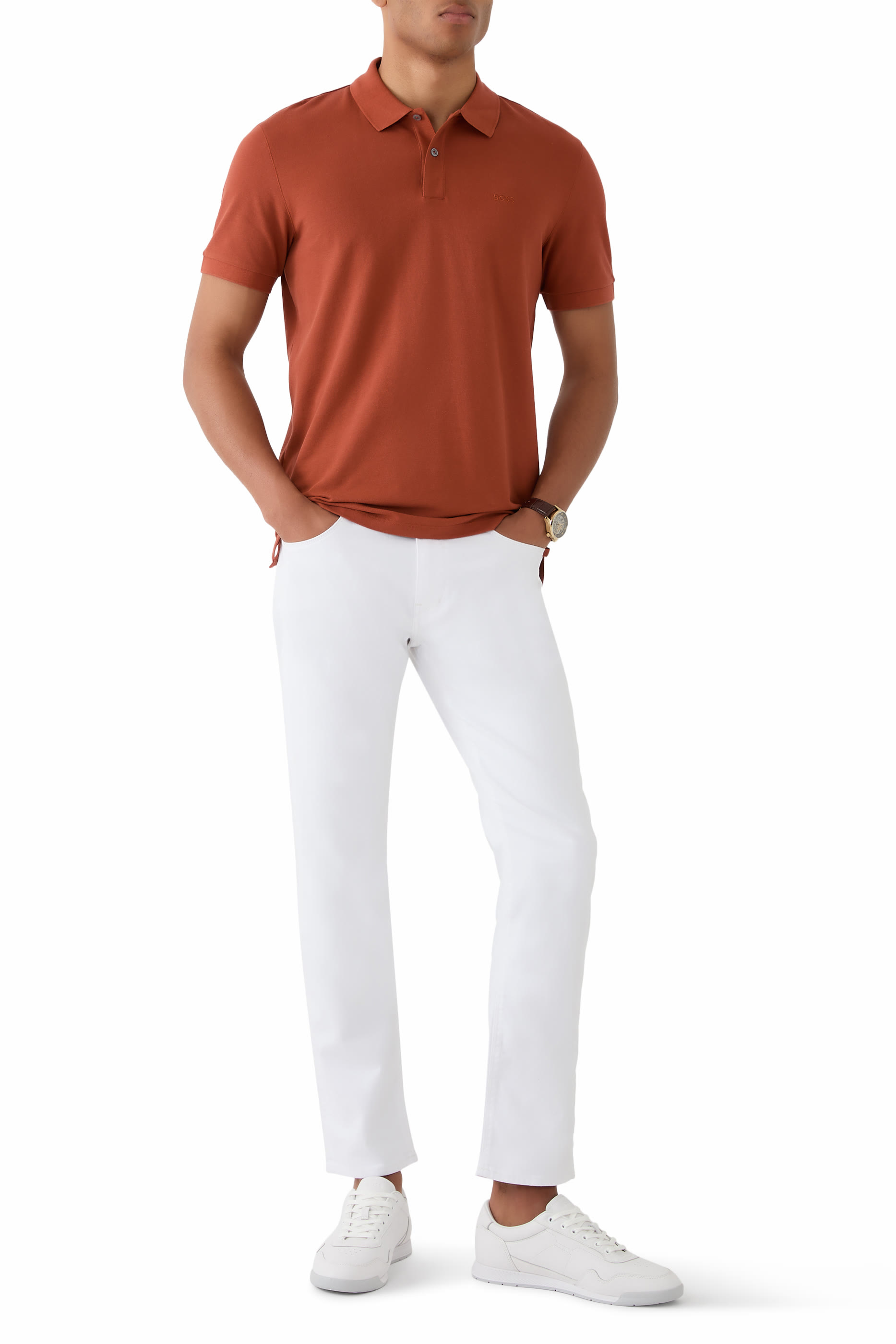 بنطال جينز ديلوير بقصة ضيقة