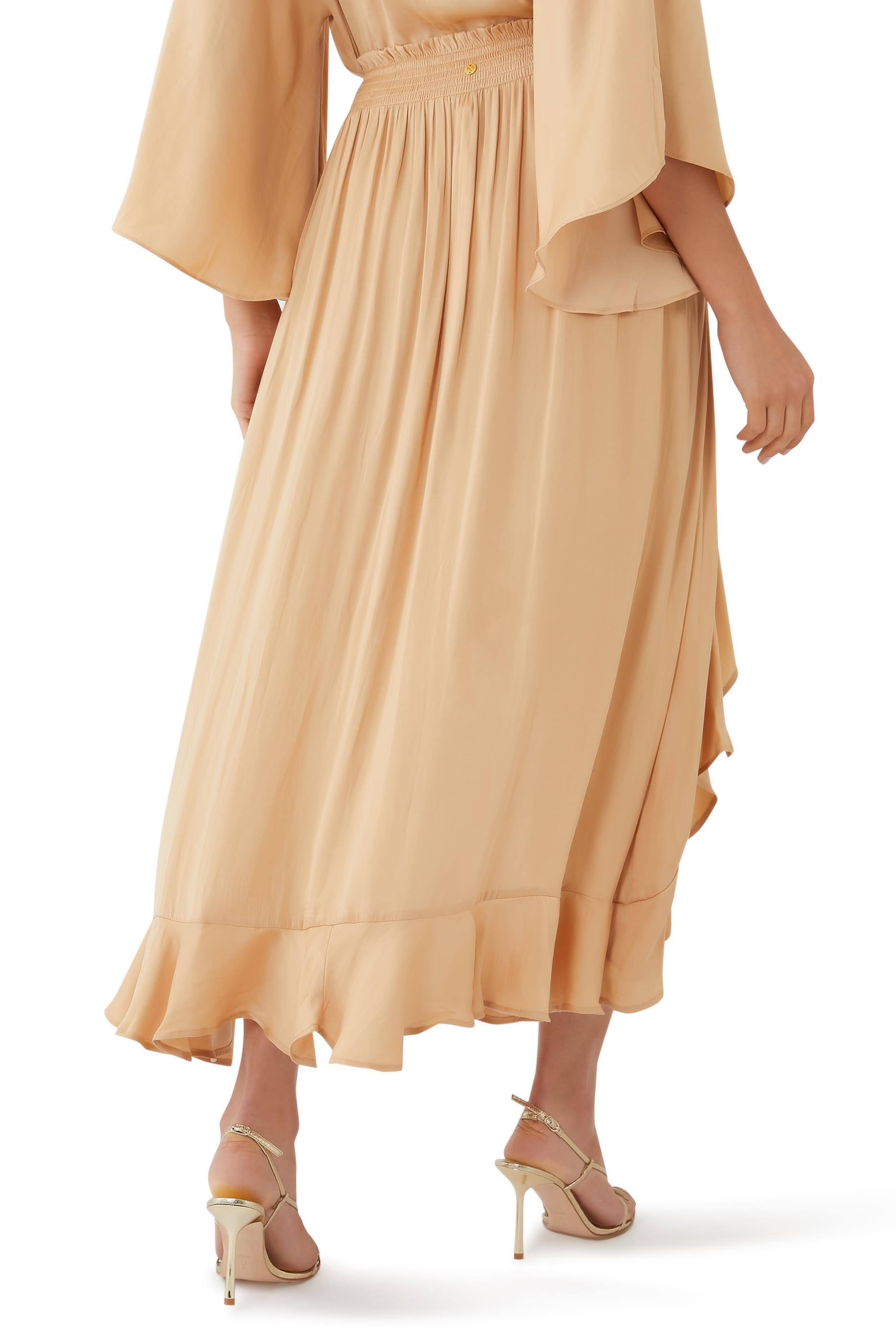 تنورة كيت طويلة بفتحة أمامية