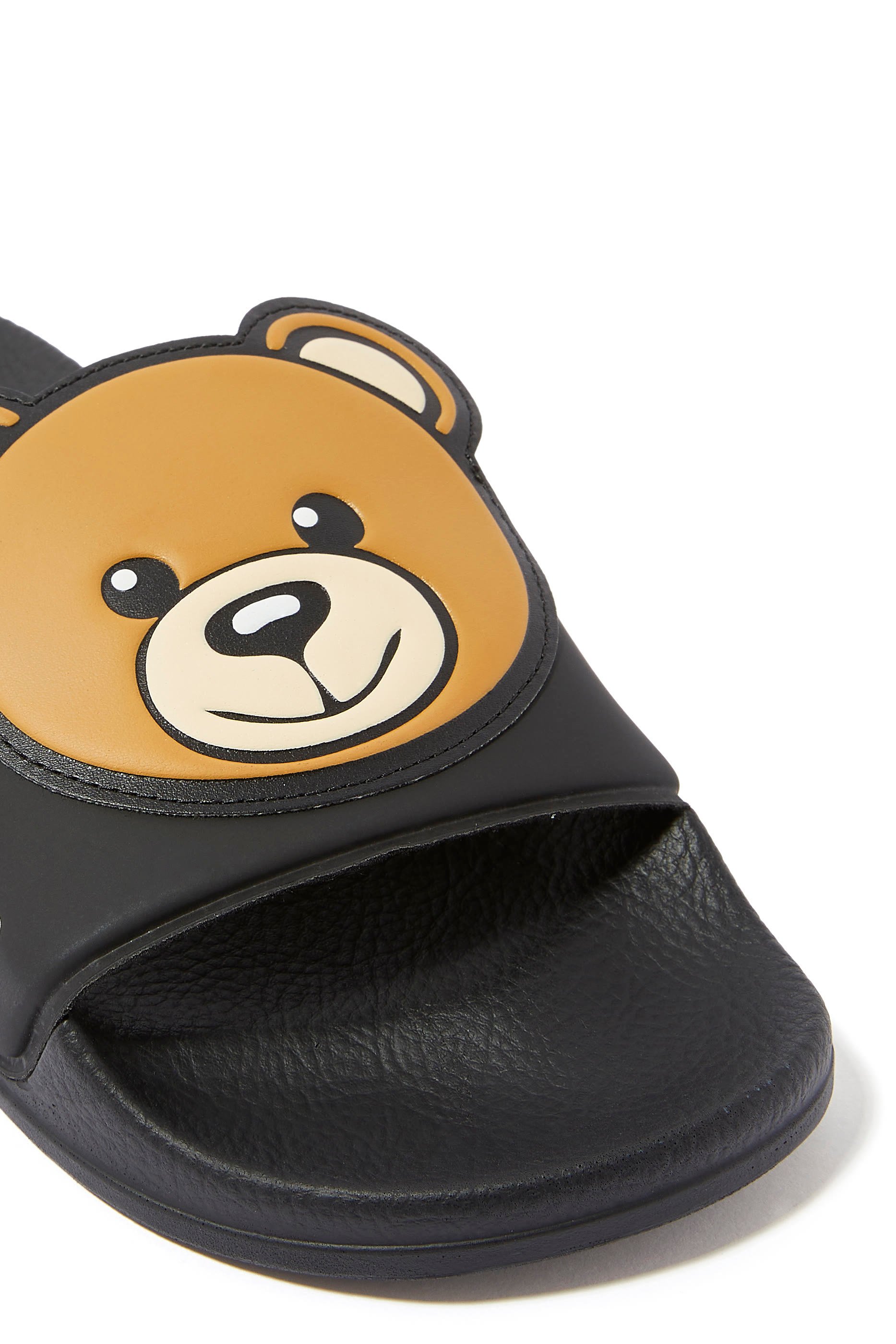 حذاء مفتوح بشعار الدب تيدي للأطفال 