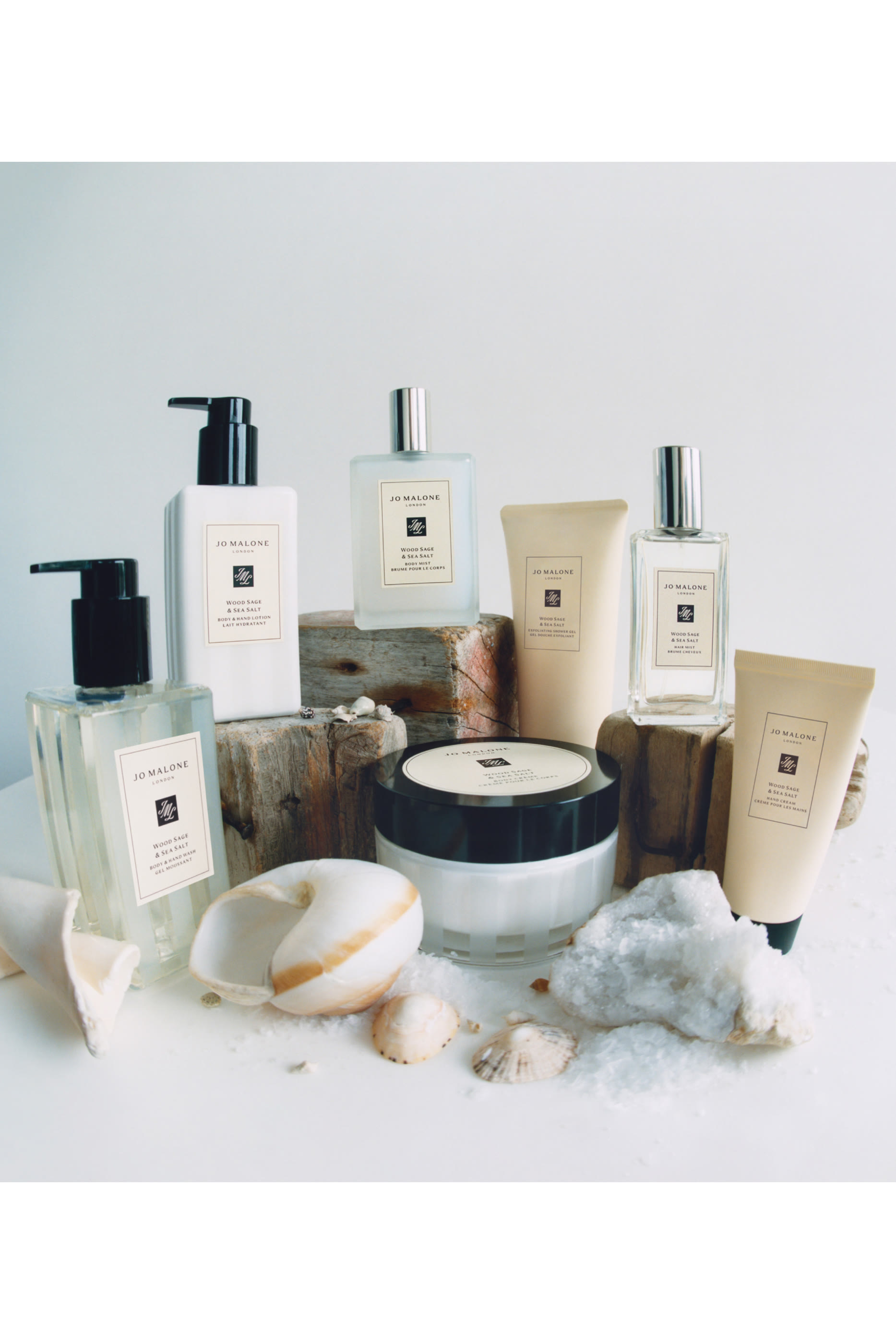 كريم مكثف للجسم بعطر وود ساج اند سي سالت