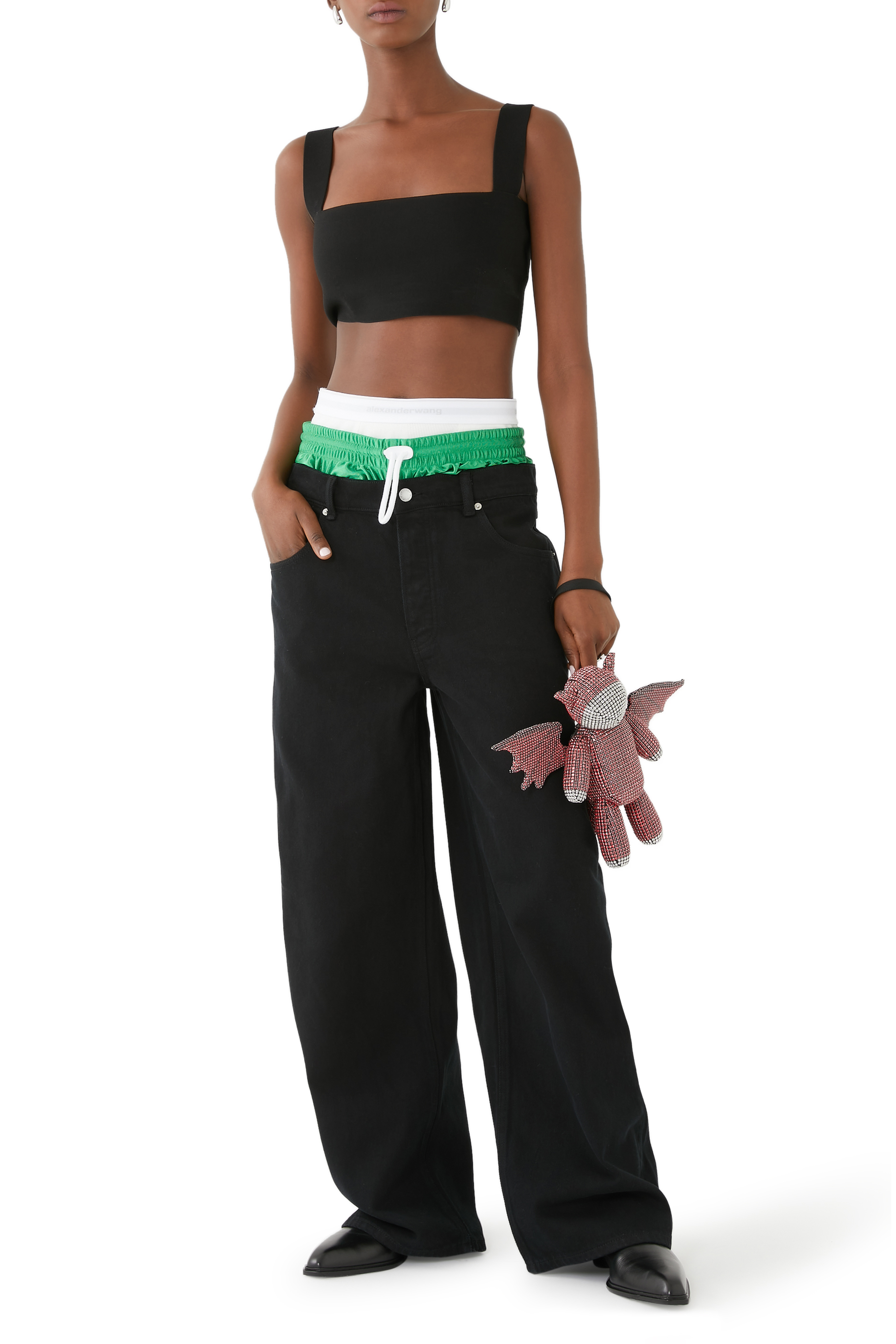 حقيبة بيريس بتصميم تنين بسوار معصم