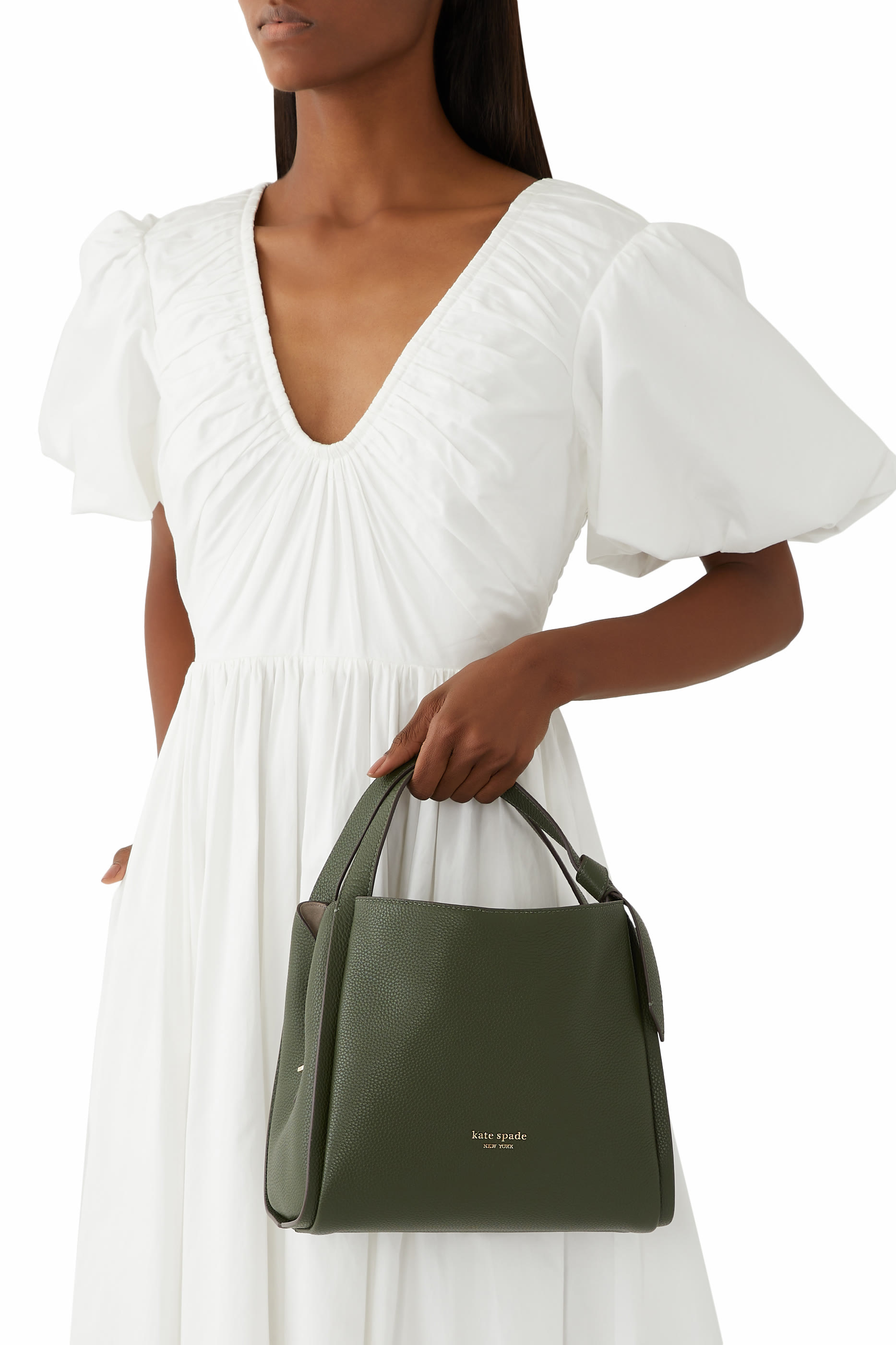 حقيبة يد كروس متوسطة بعقدة