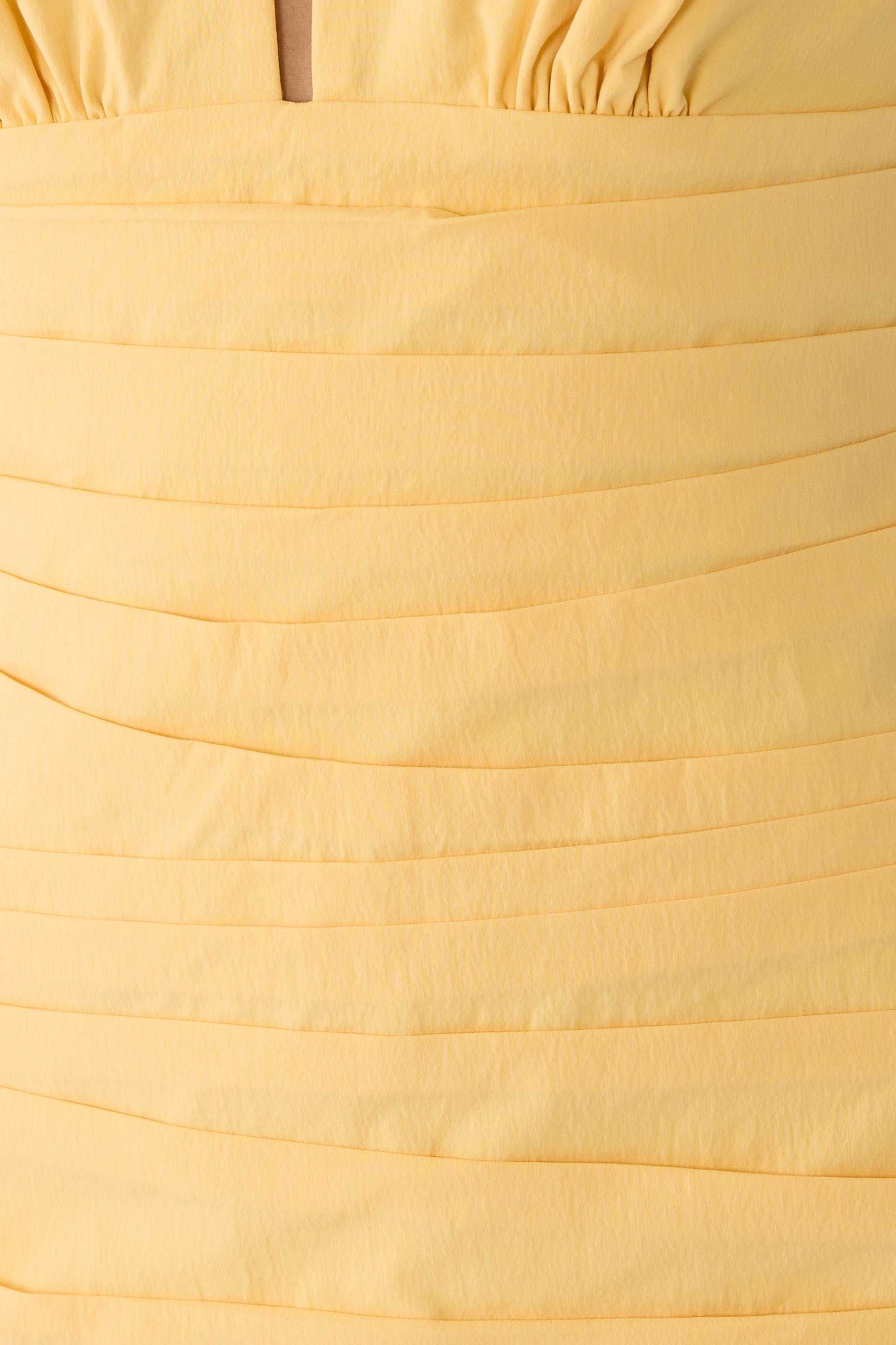 فستان كامبل طويل بكشكش