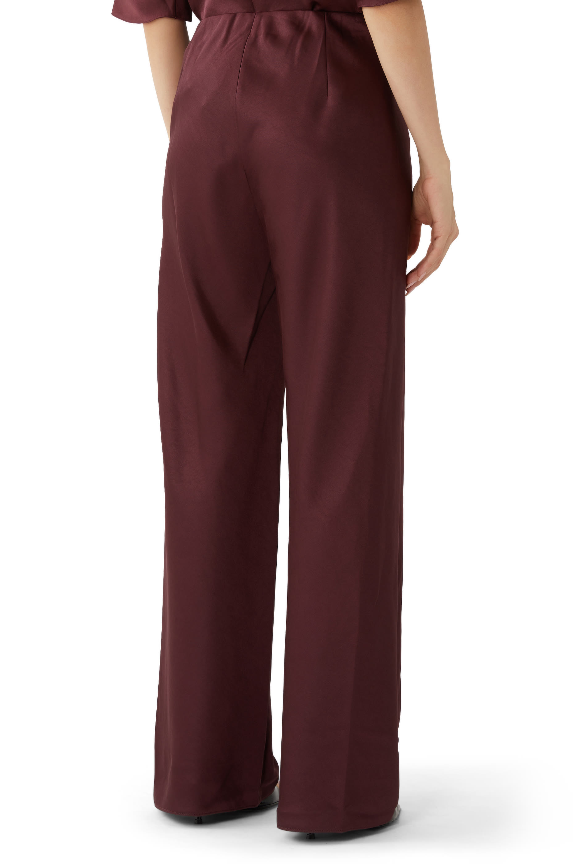Fluid Satin Bias Pants