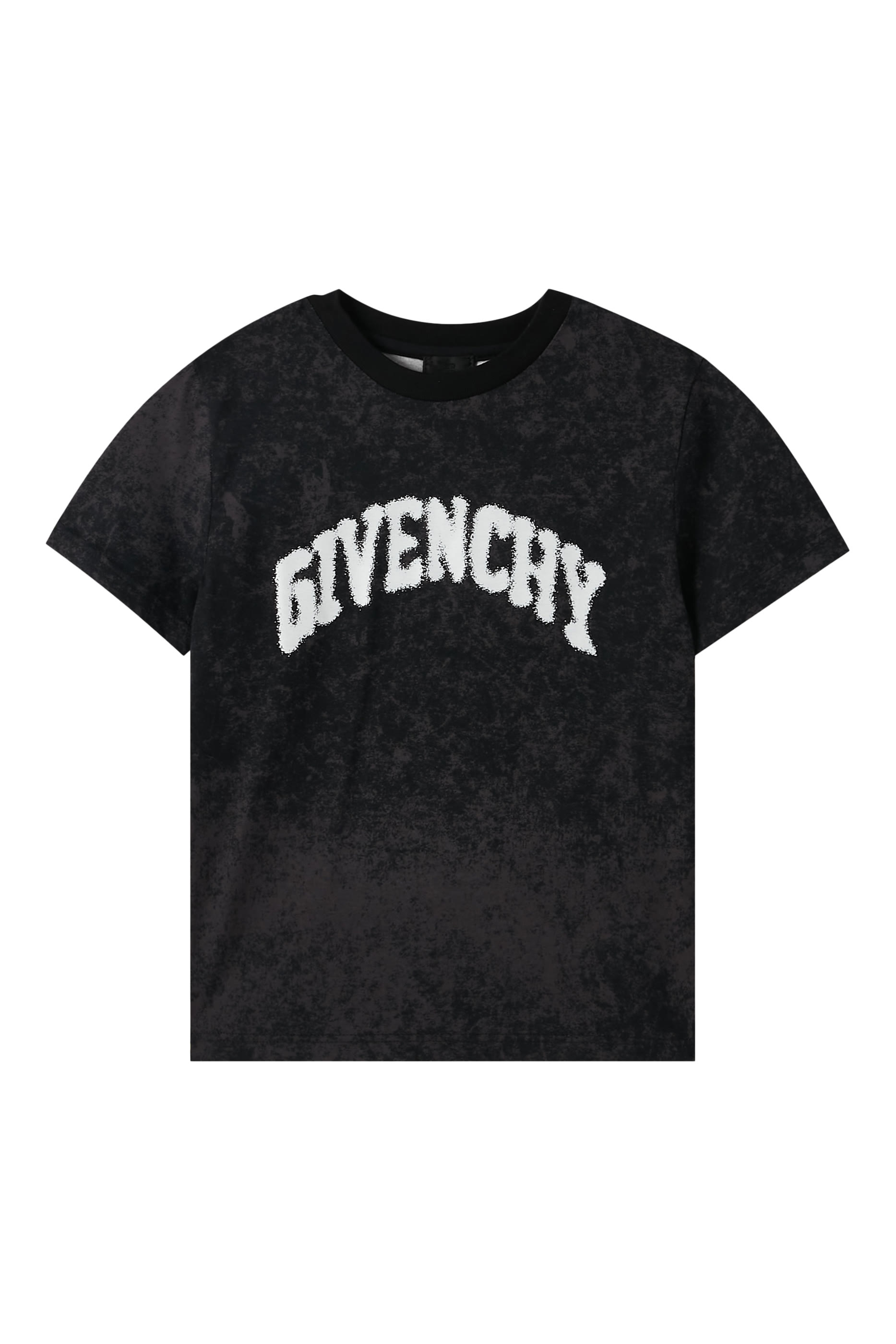 تيشيرت بطبعة بشعار الماركة للأطفال