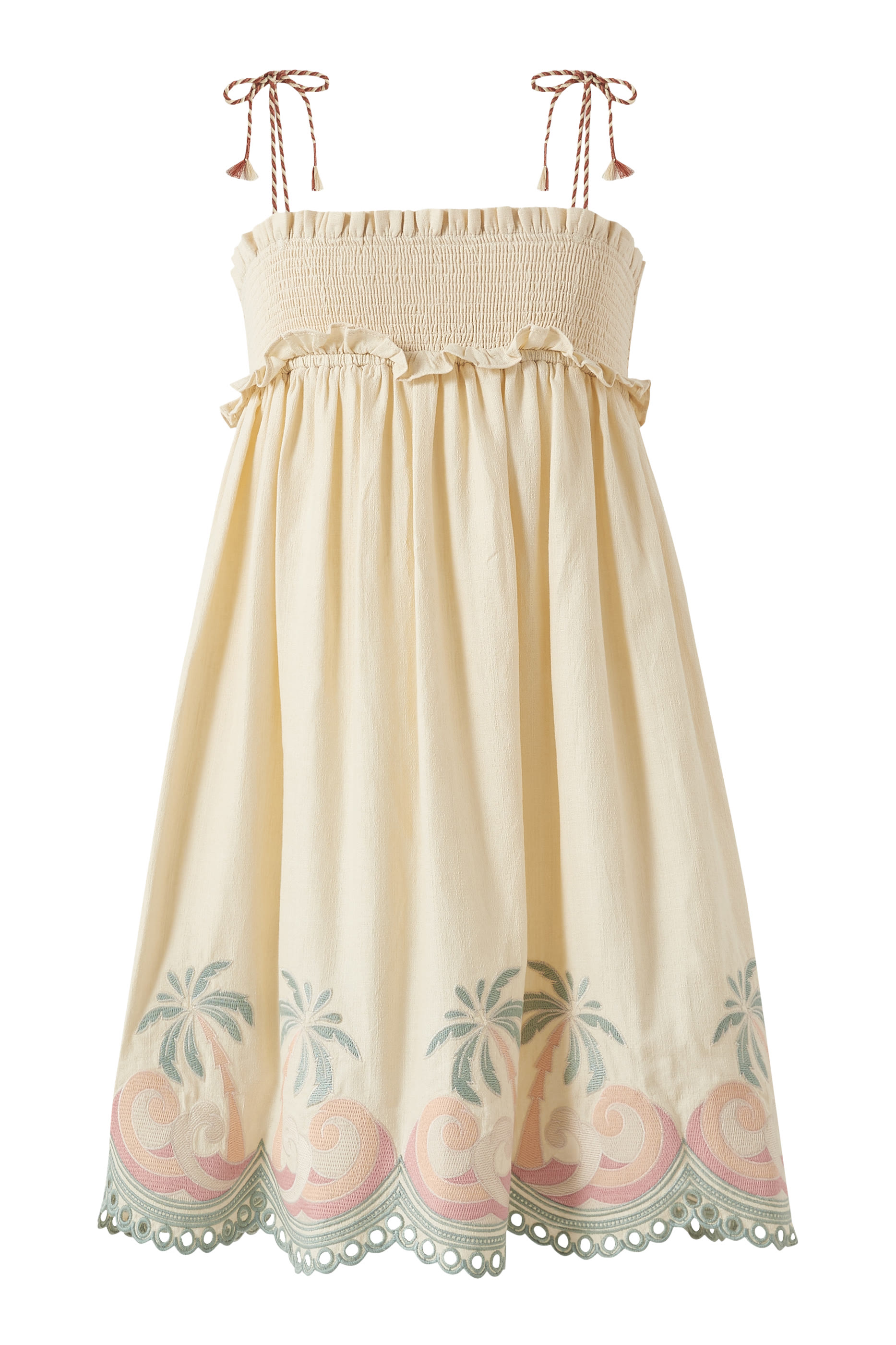 فستان تالو مطرز للأطفال