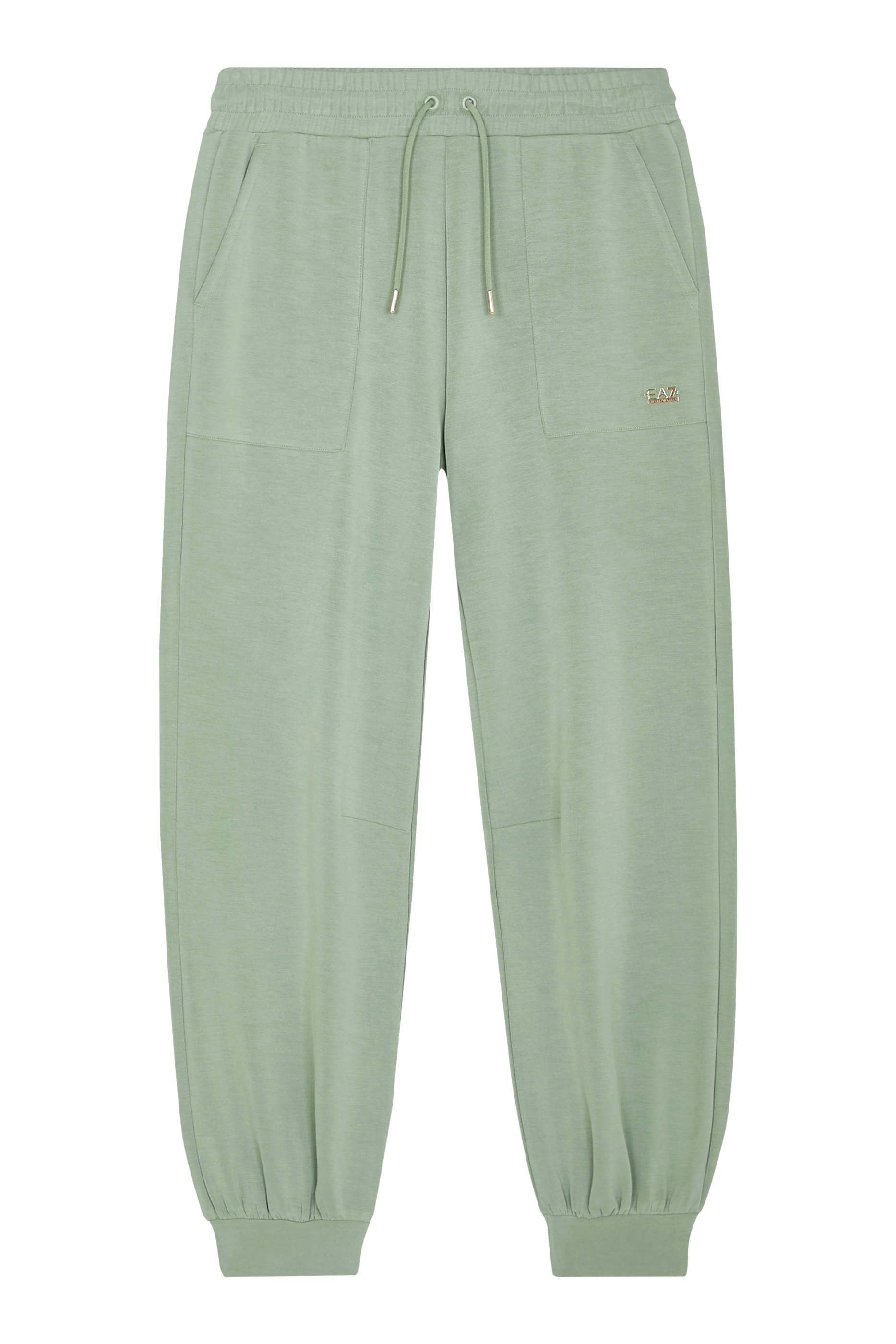 بنطال رياضي بقصة فضفاضة بشعار الماركة