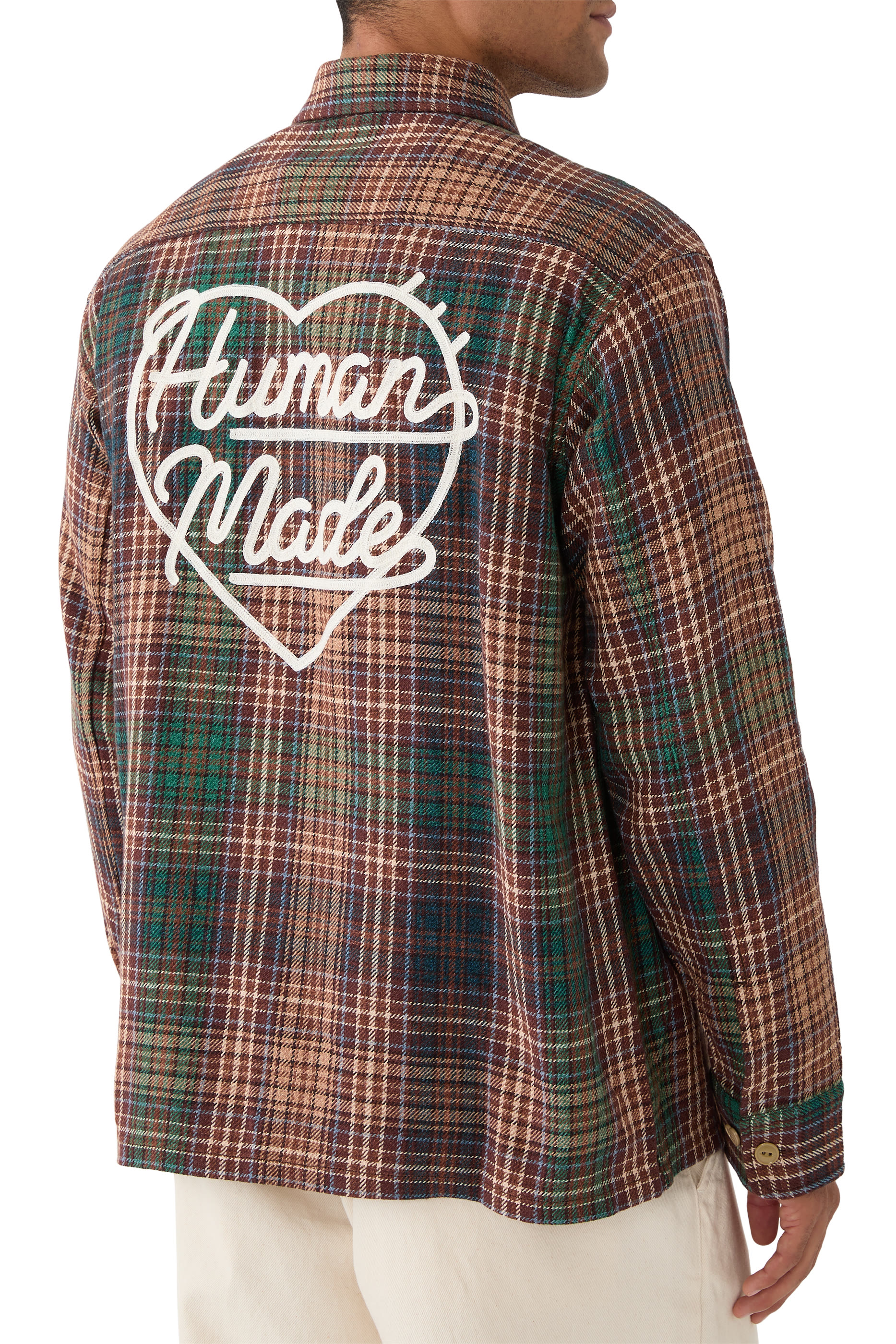 قميص بنقشة مربعات