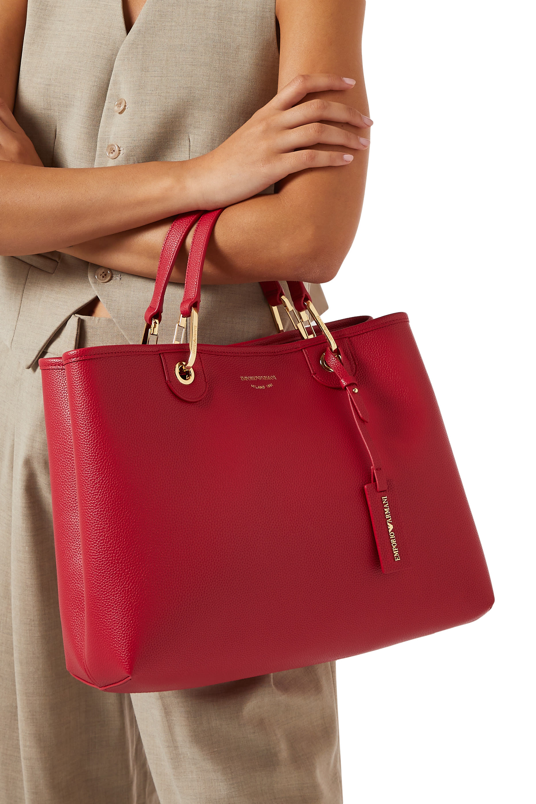 حقيبة يد ماي اي ايه متوسطة جلد صديق للبيئة