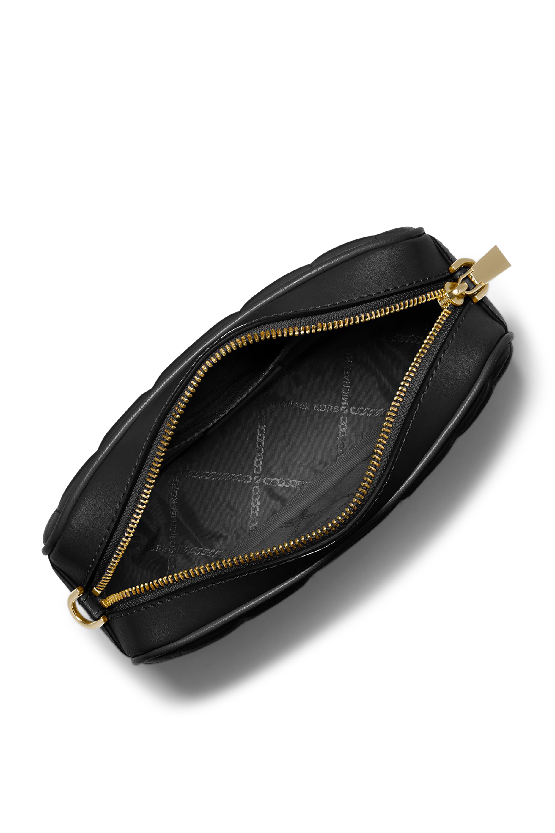 حقيبة جيت ست كروس متوسطة جلد مبطن