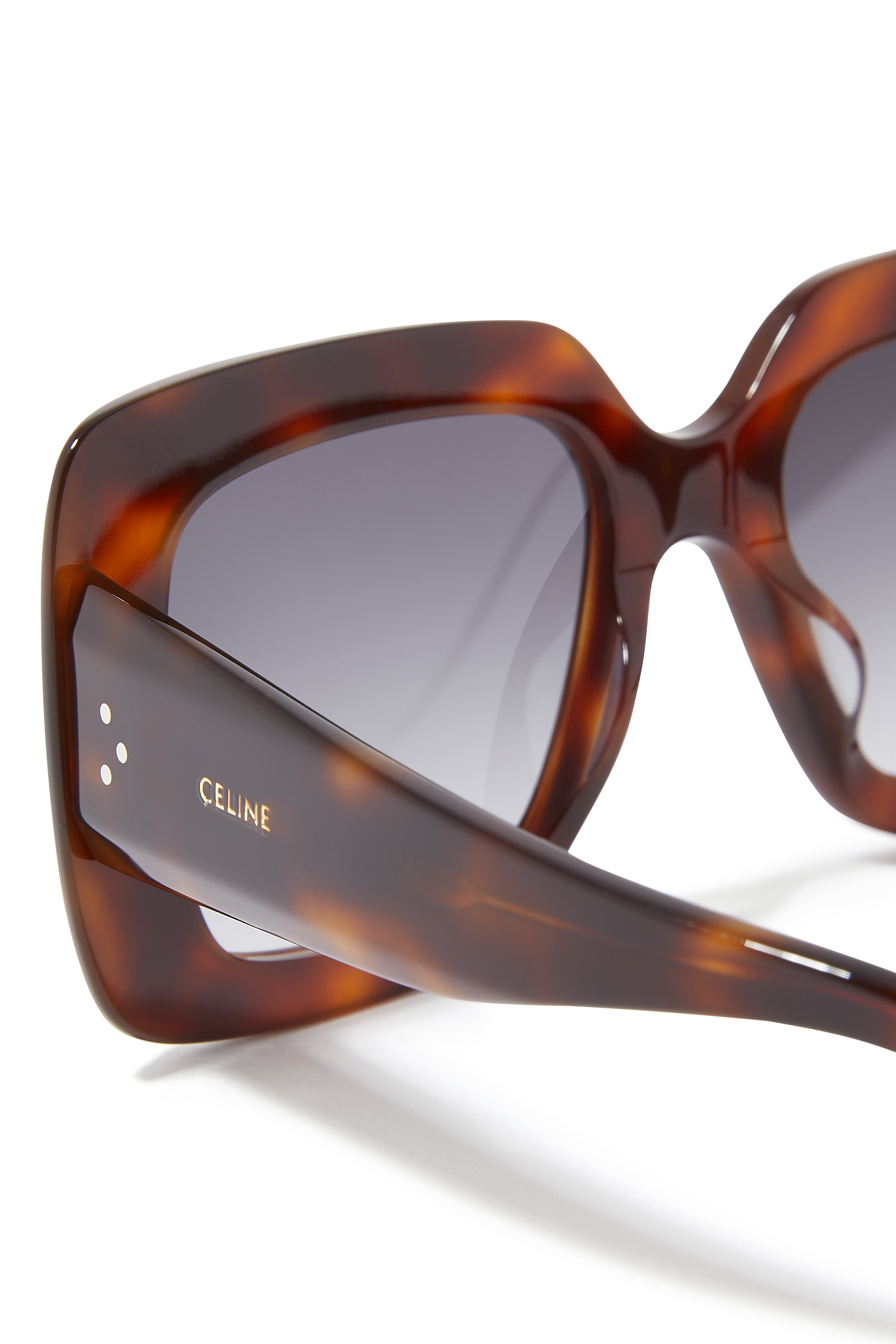 نظارة شمسية بولد بثلاث نقاط وإطار مربع