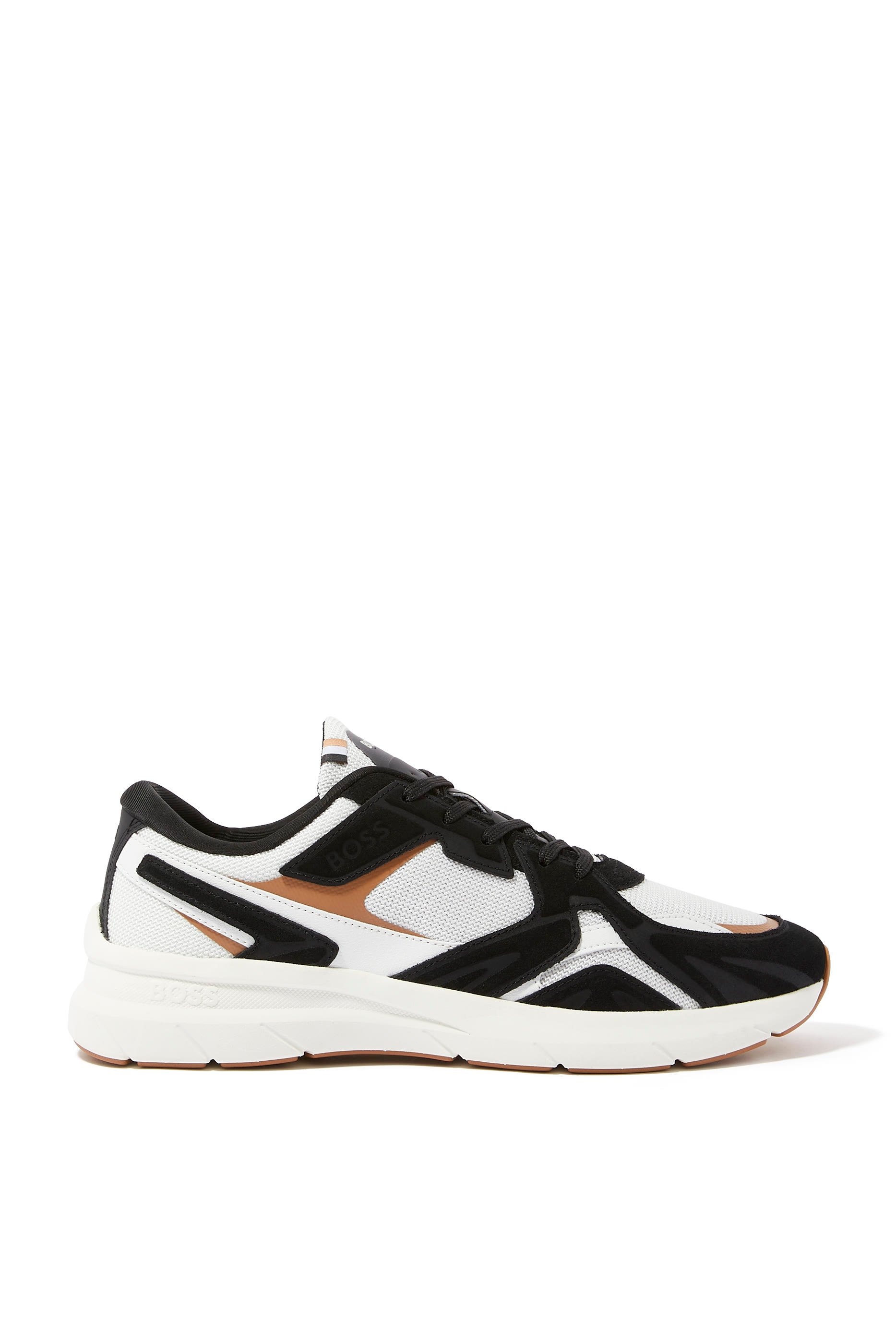 Mixed-Material Sneakers