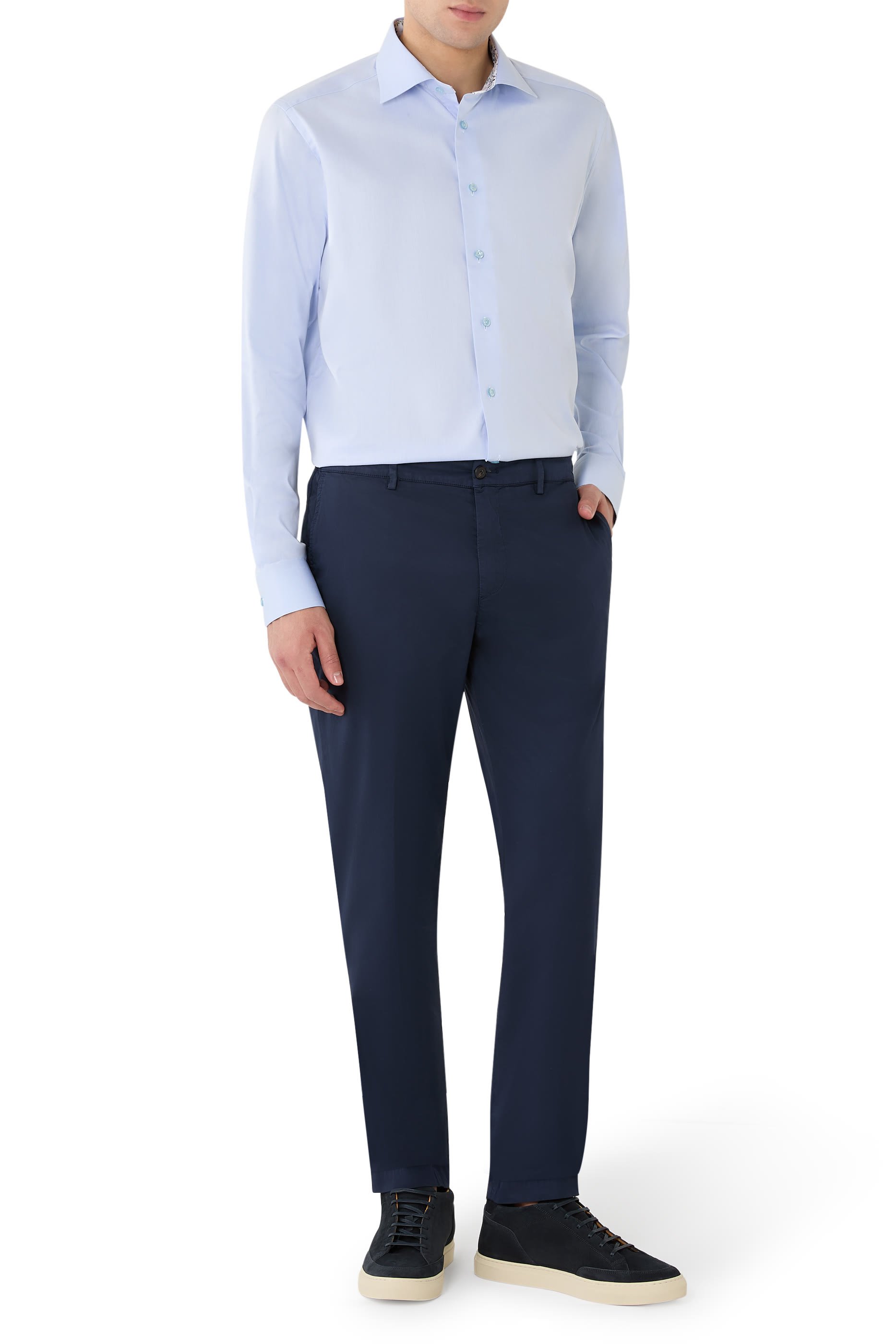 قميص بتفاصيل بشعار الماركة تويل