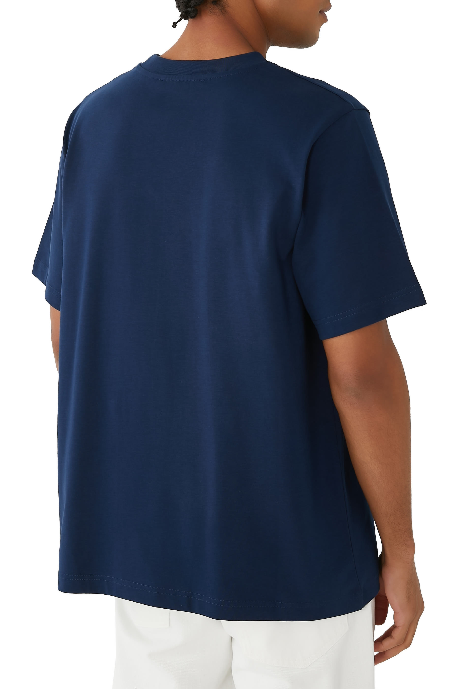 تيشيرت بنقشة معبد وشعار تنس كلوب